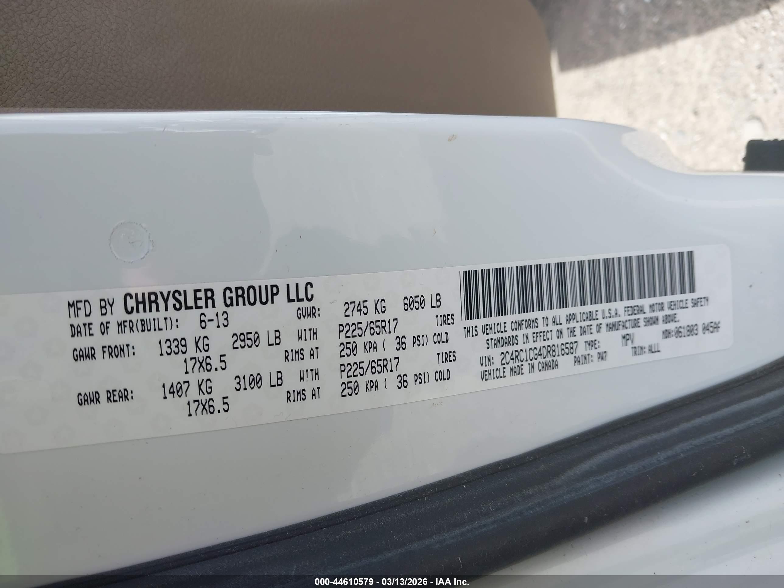 CHRYSLER TOWN image 9
