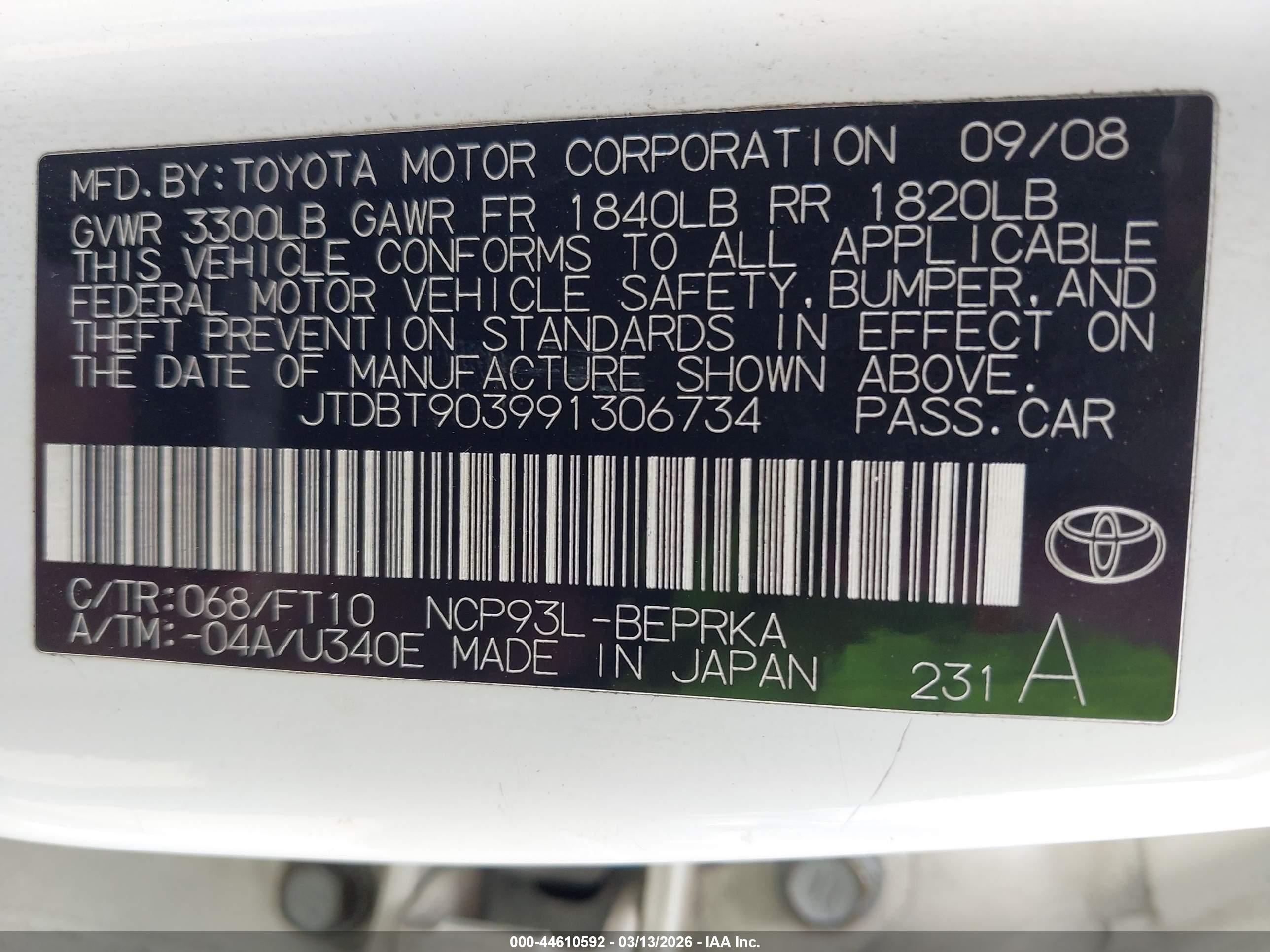TOYOTA YARIS image 9