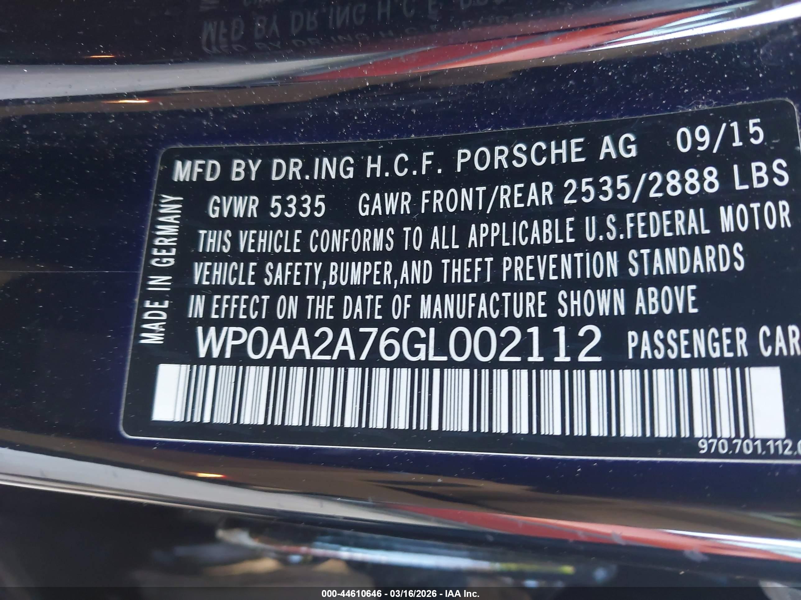 PORSCHE PANAMERA image 9