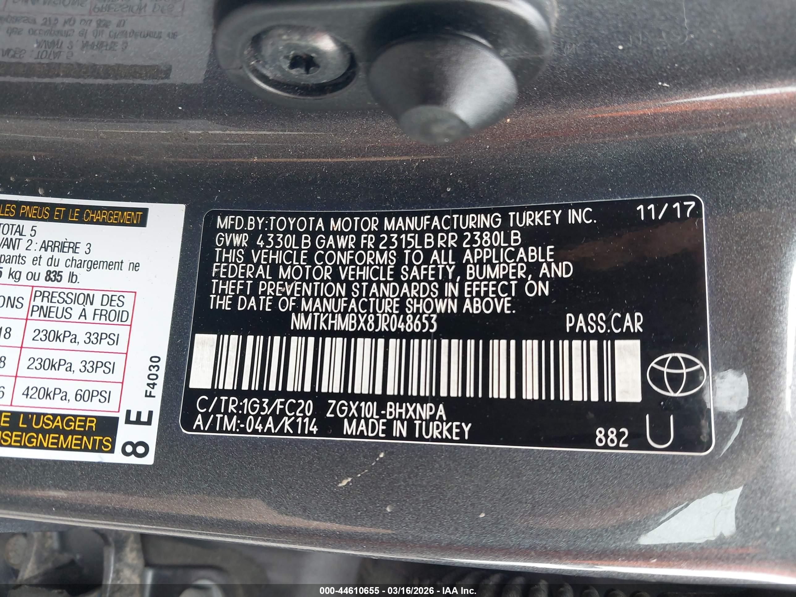 TOYOTA C-HR image 9