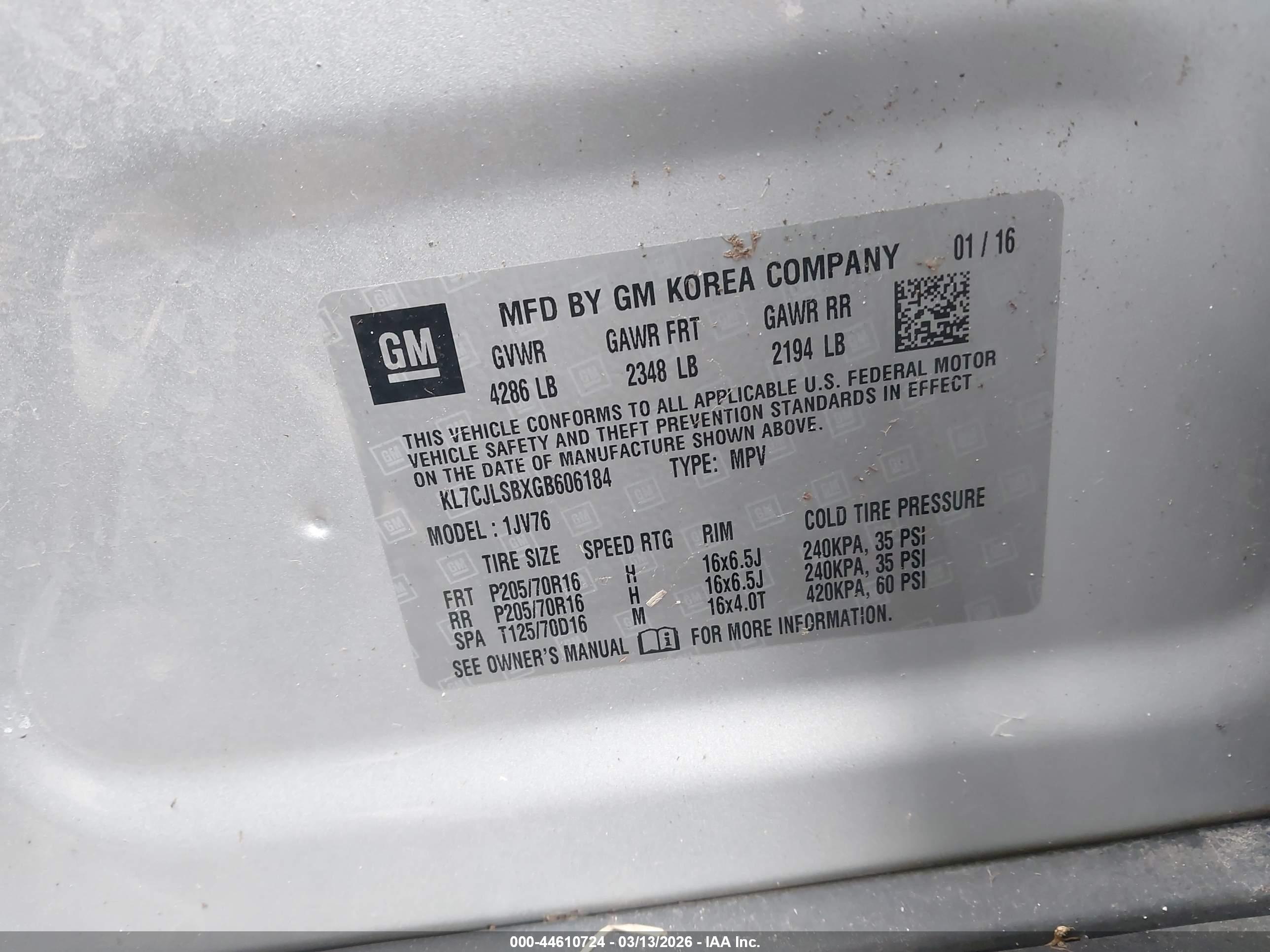 CHEVROLET TRAX image 9