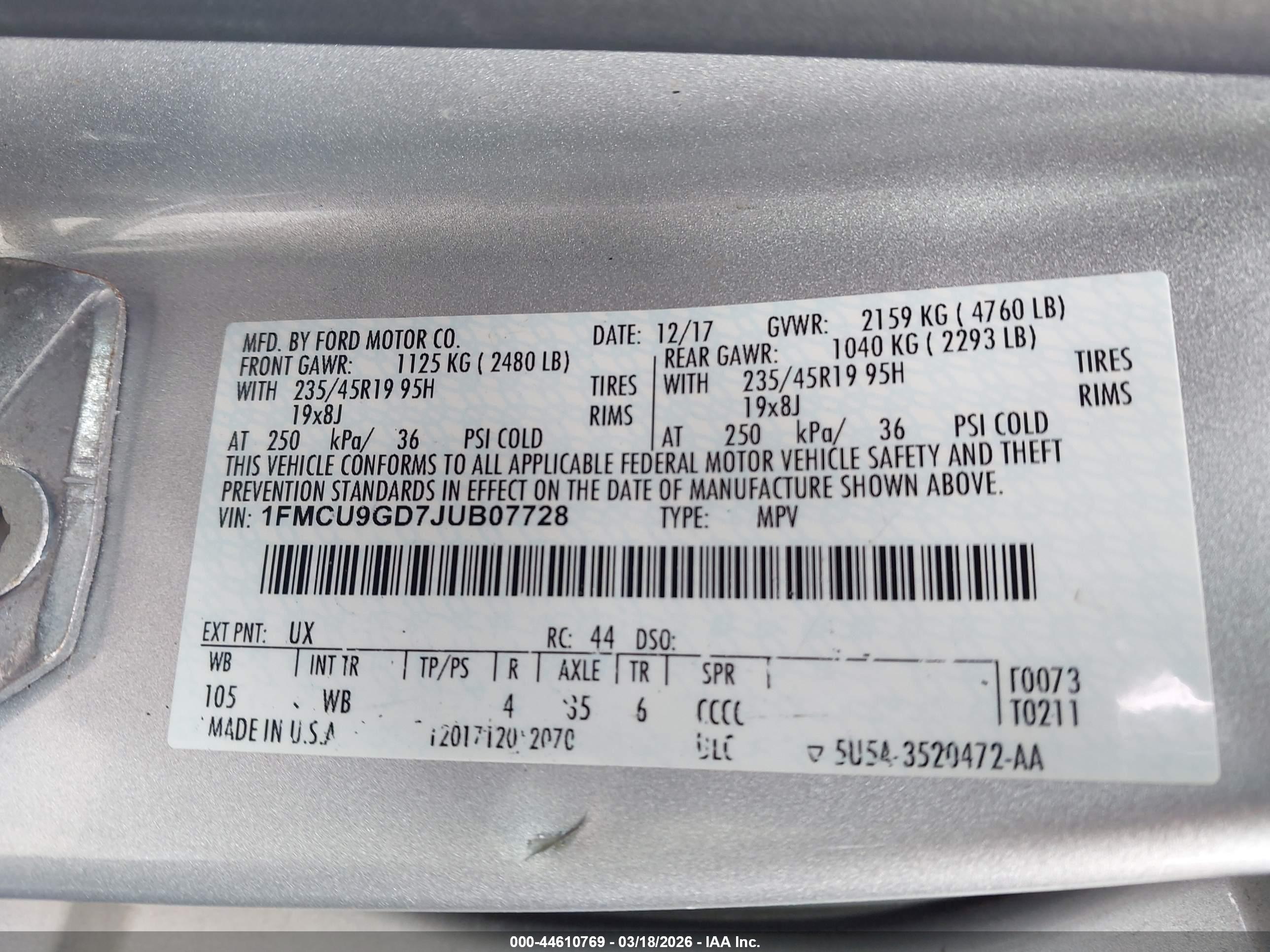 FORD ESCAPE image 9
