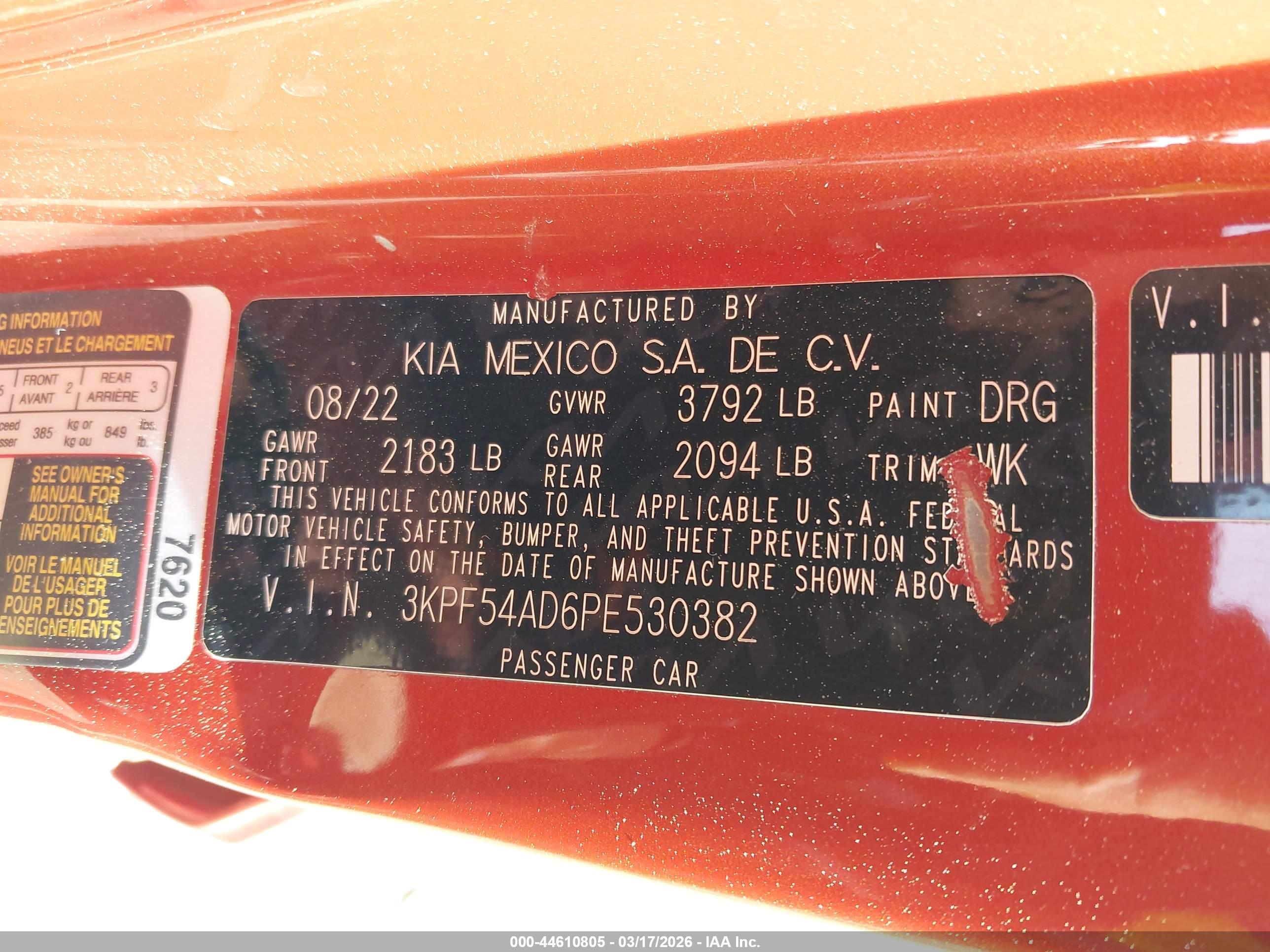 KIA FORTE image 9