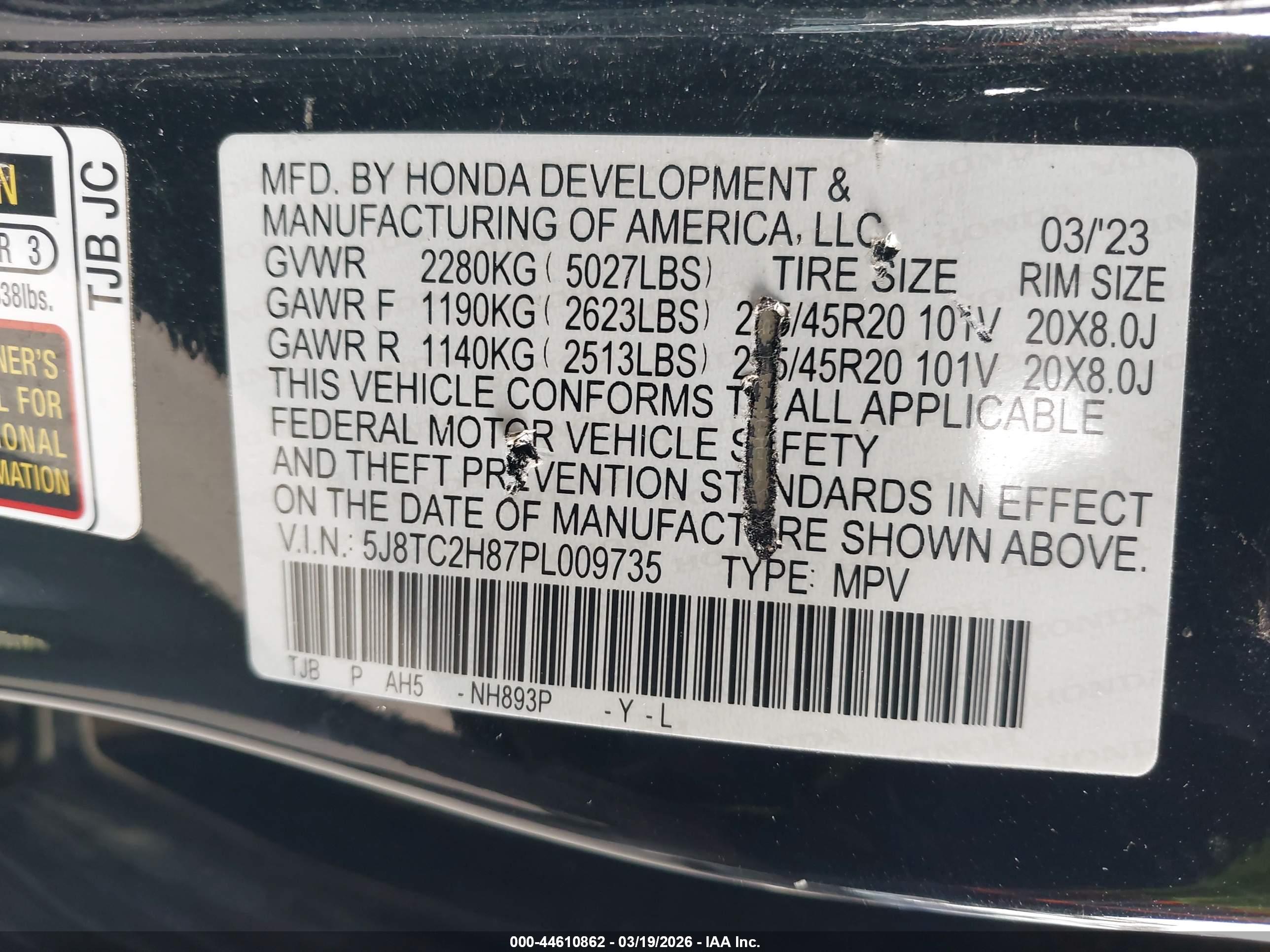 ACURA RDX image 9