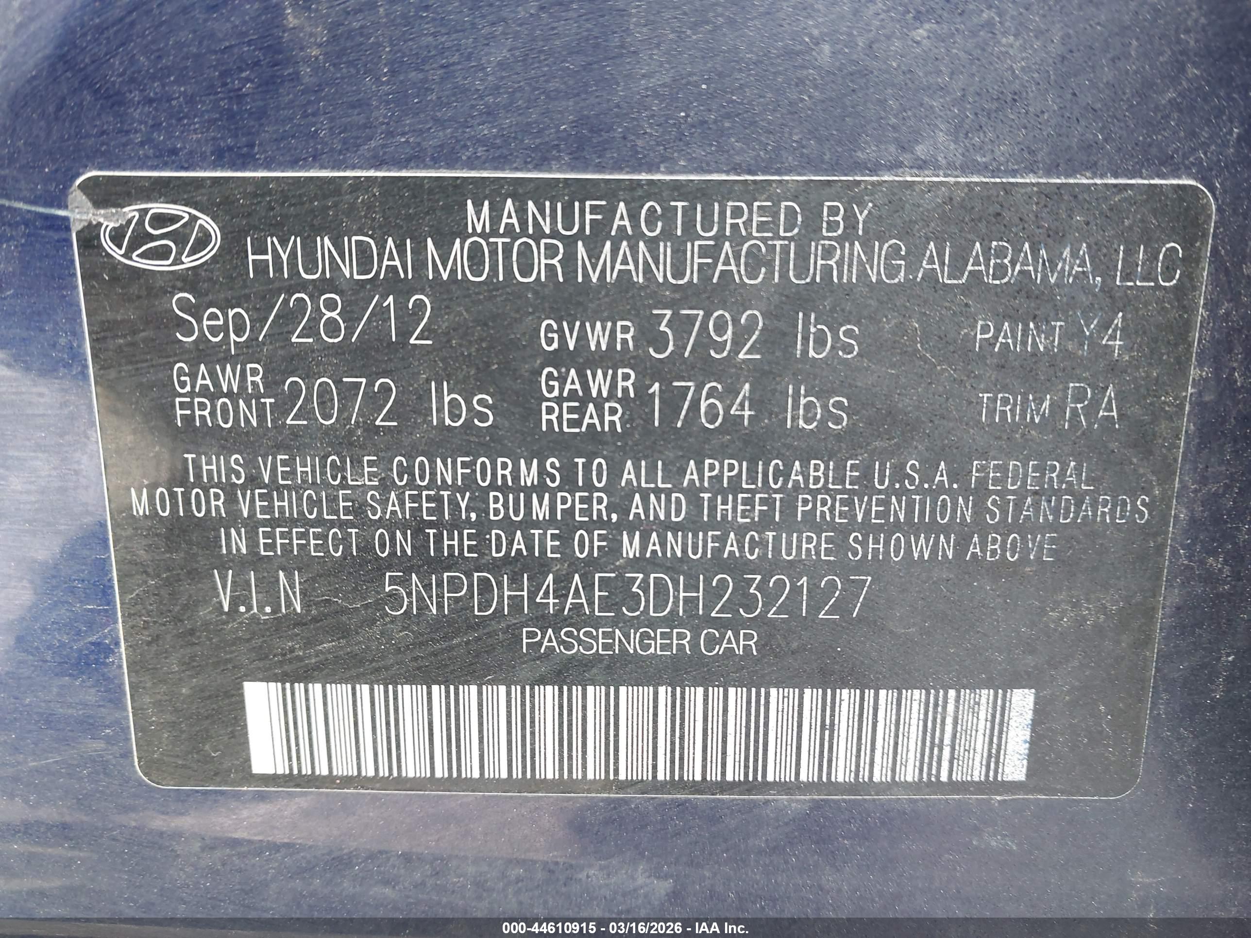 HYUNDAI ELANTRA image 9