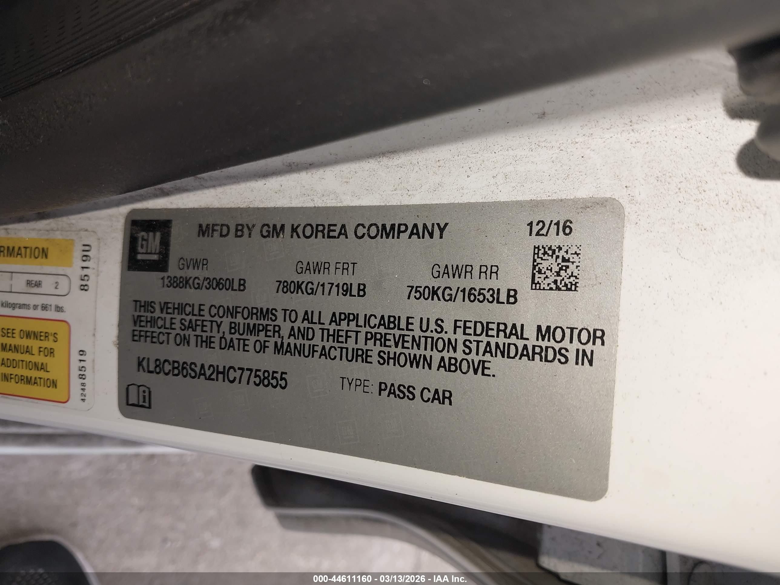 CHEVROLET SPARK image 9