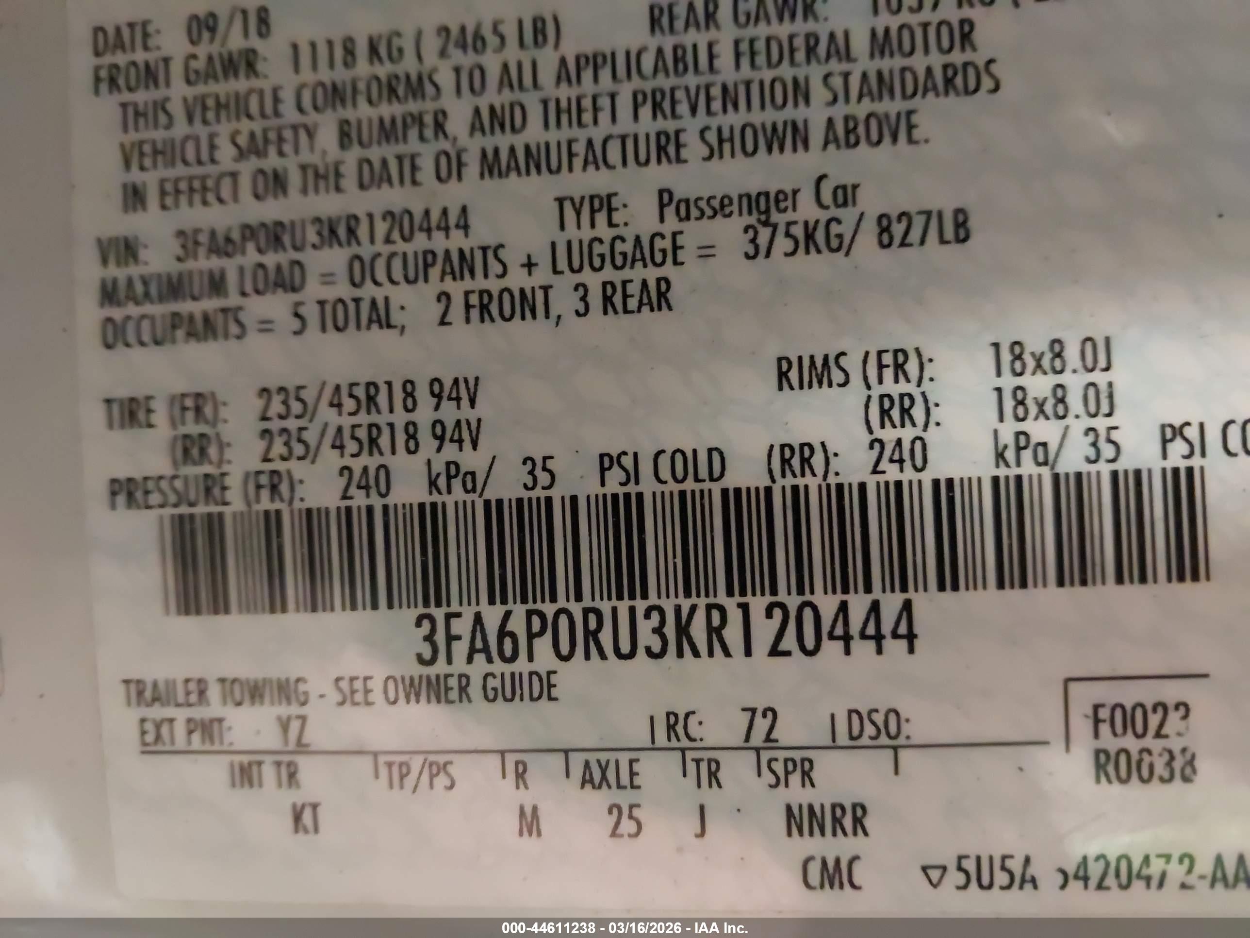 FORD FUSION image 9