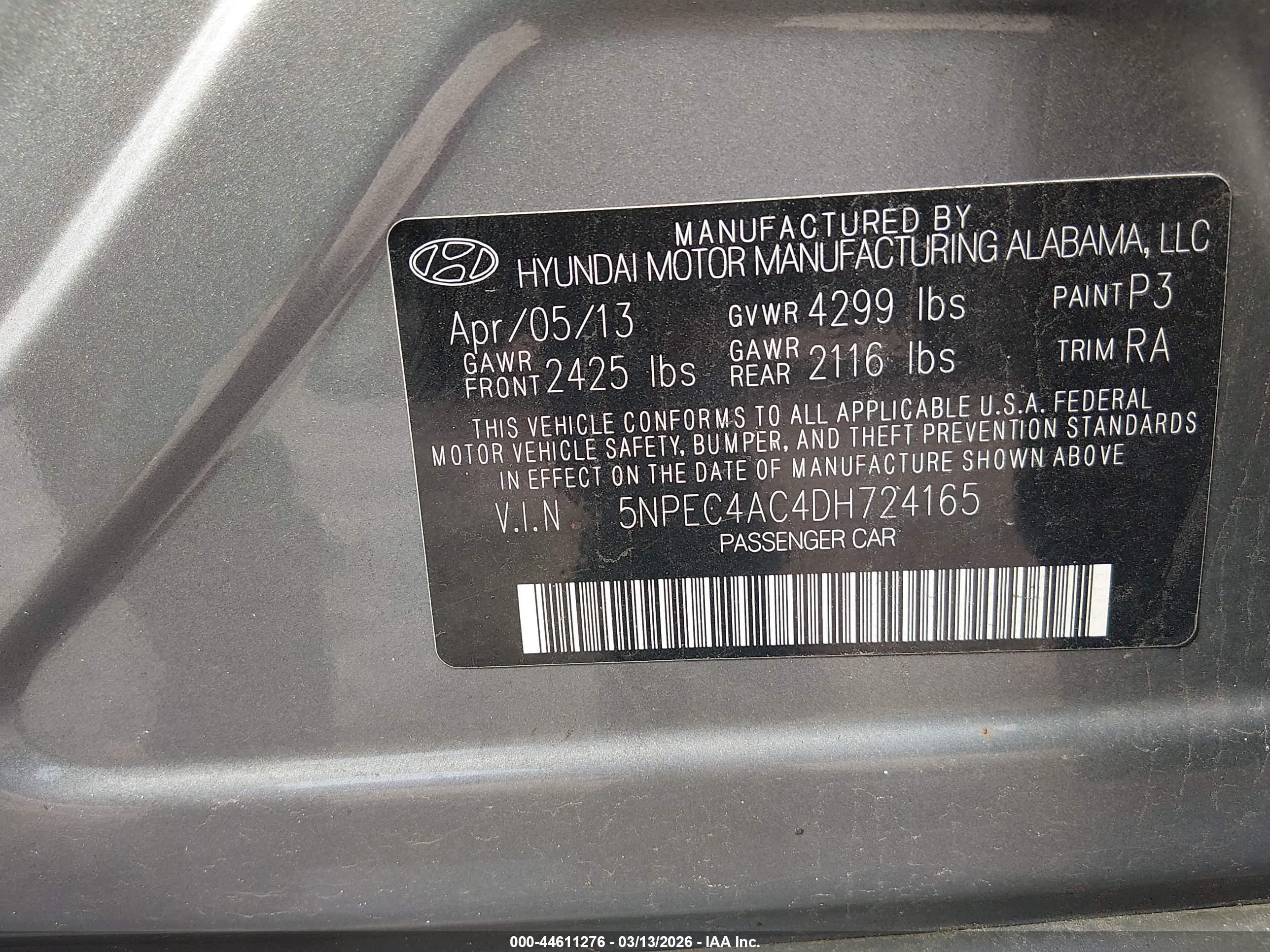HYUNDAI SONATA image 9