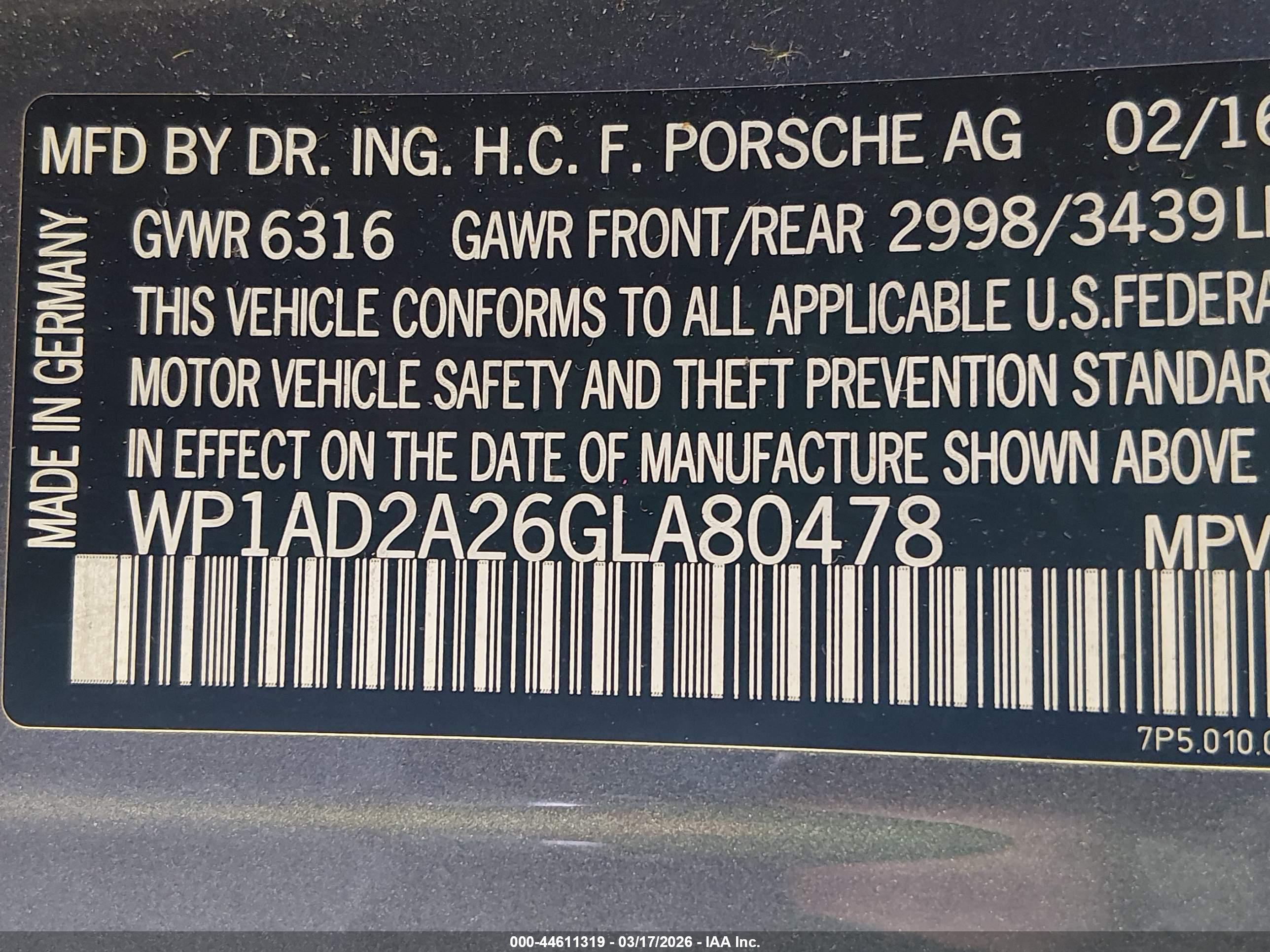 PORSCHE CAYENNE image 9