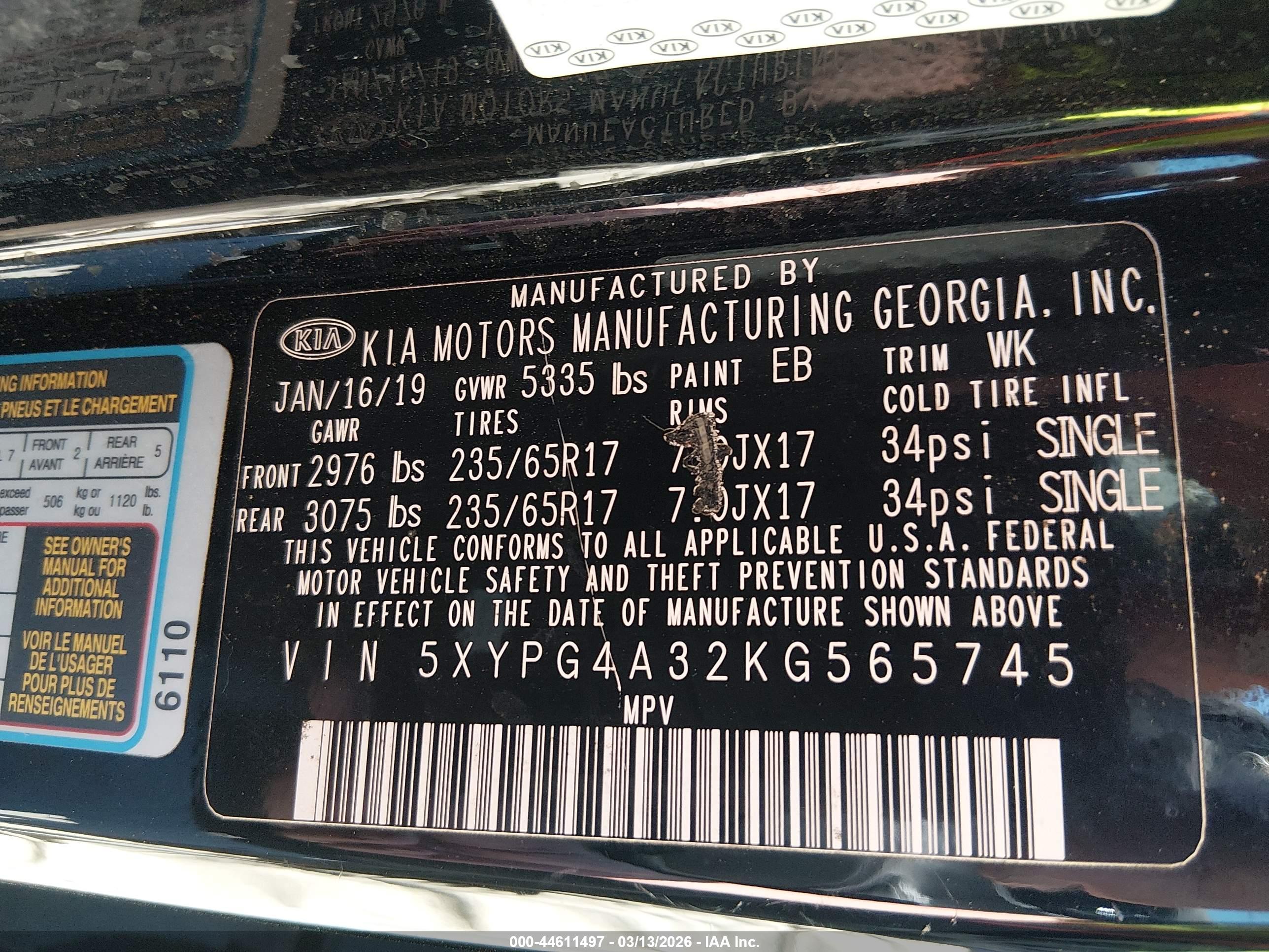 KIA SORENTO image 9