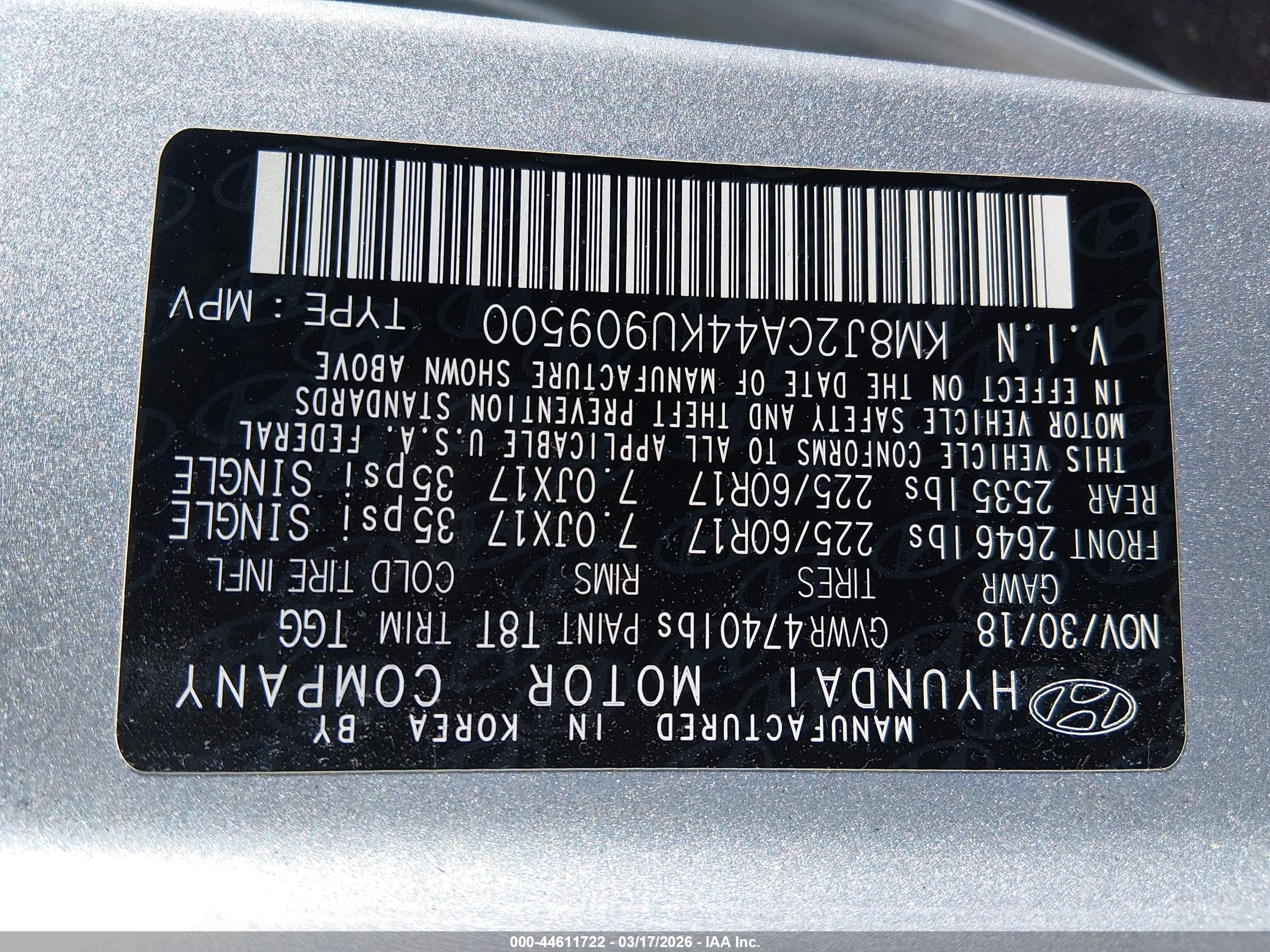 HYUNDAI TUCSON image 9