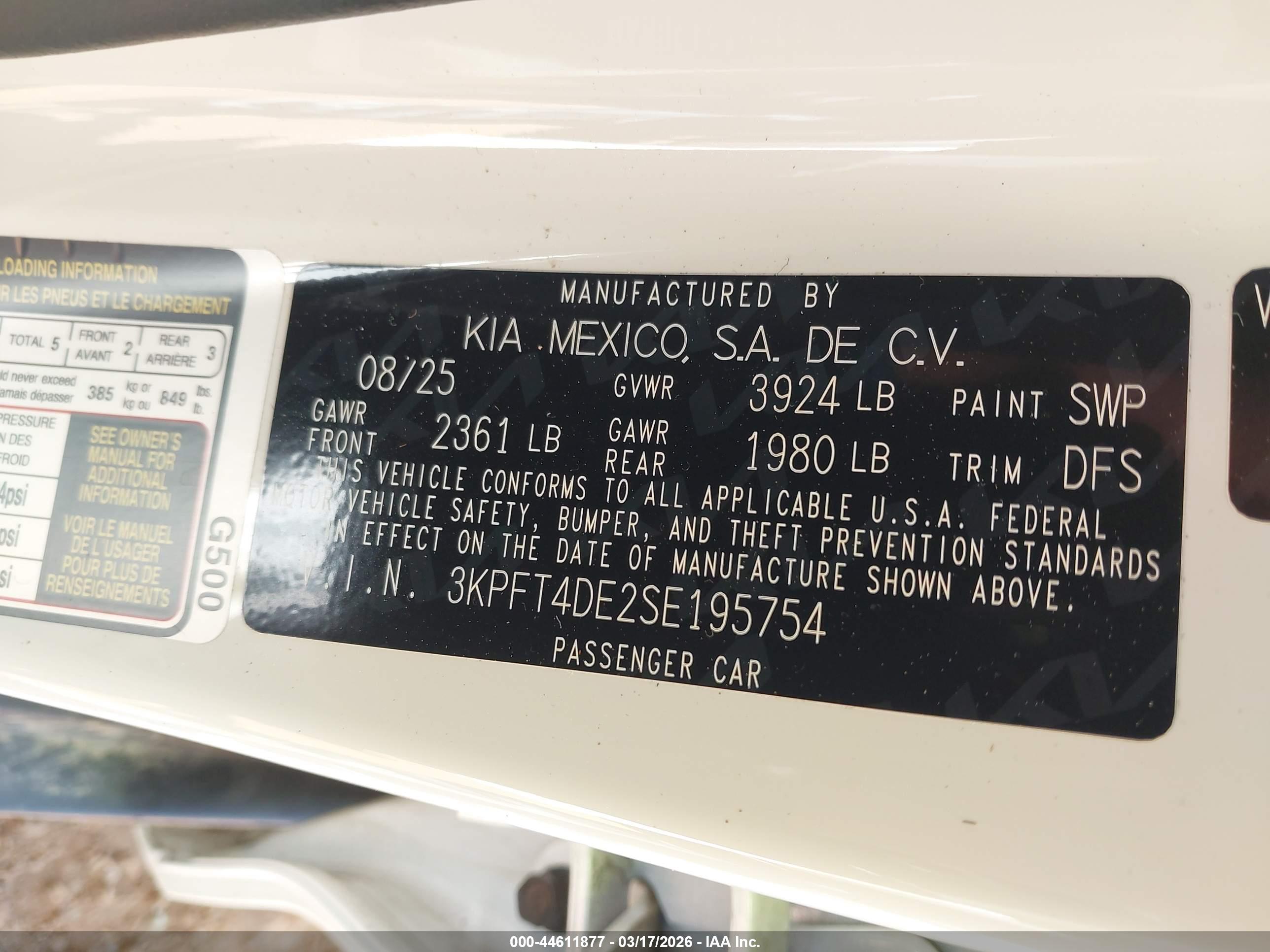 KIA K4 image 9