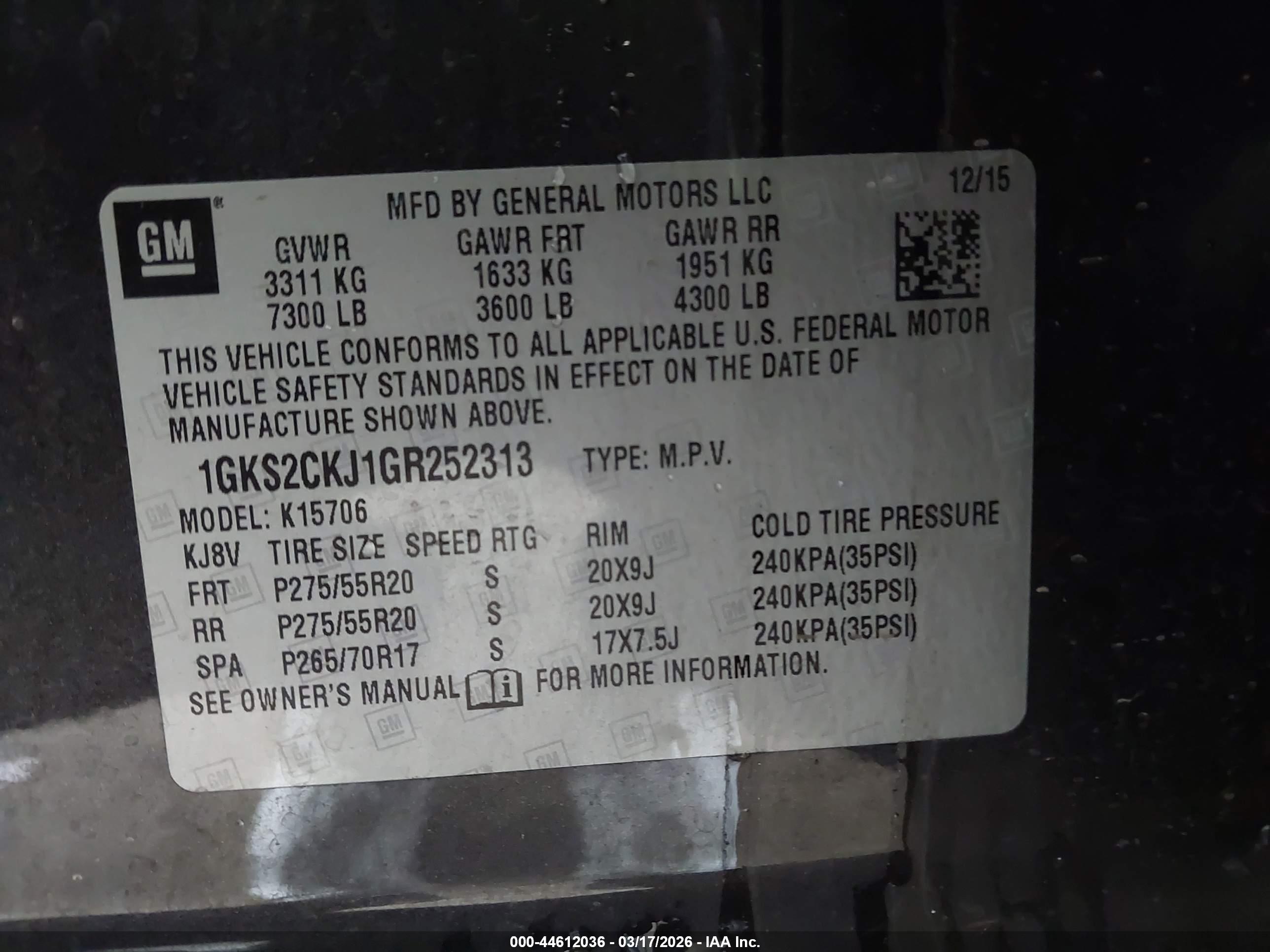 GMC YUKON image 9