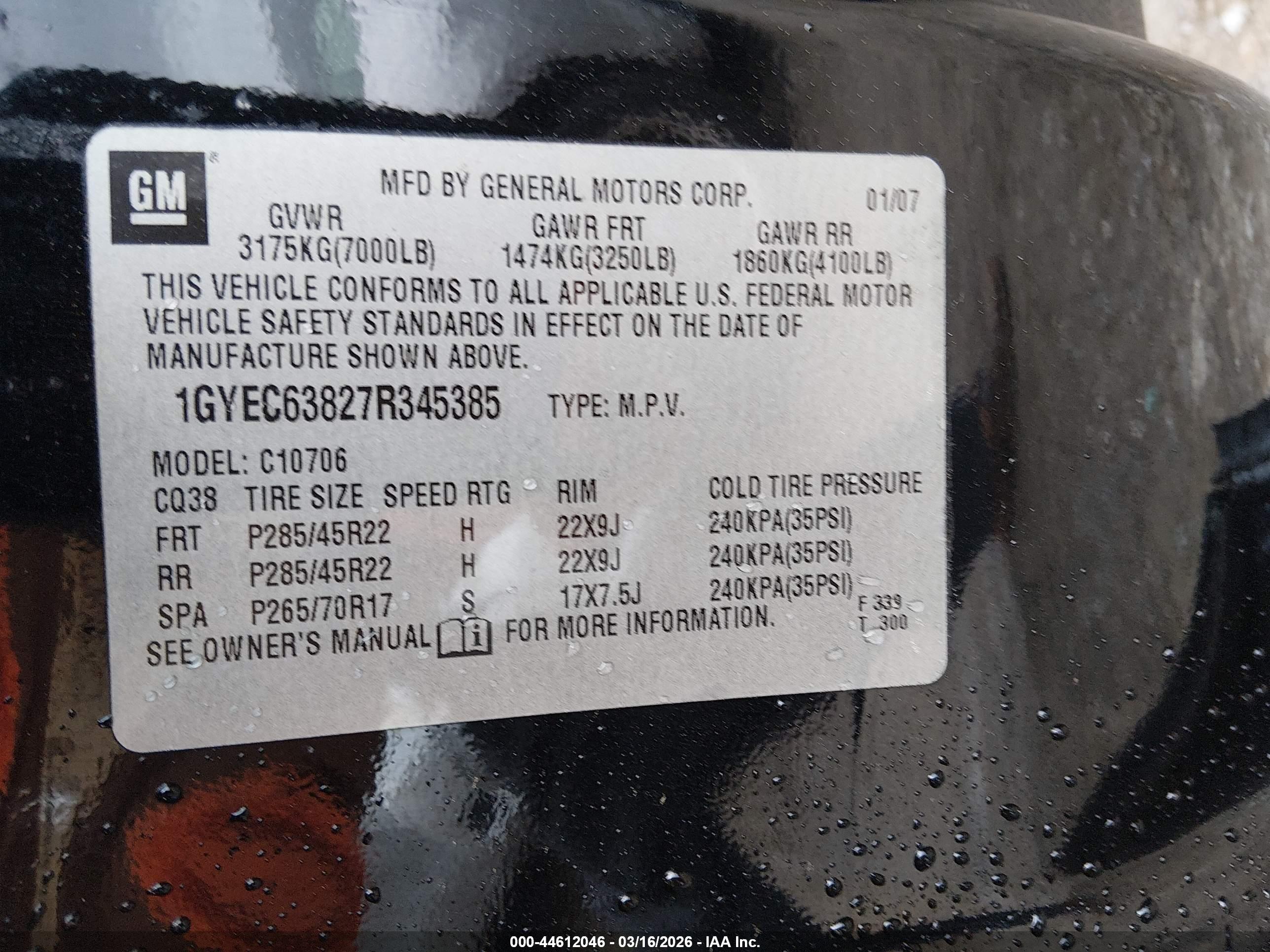 CADILLAC ESCALADE image 9
