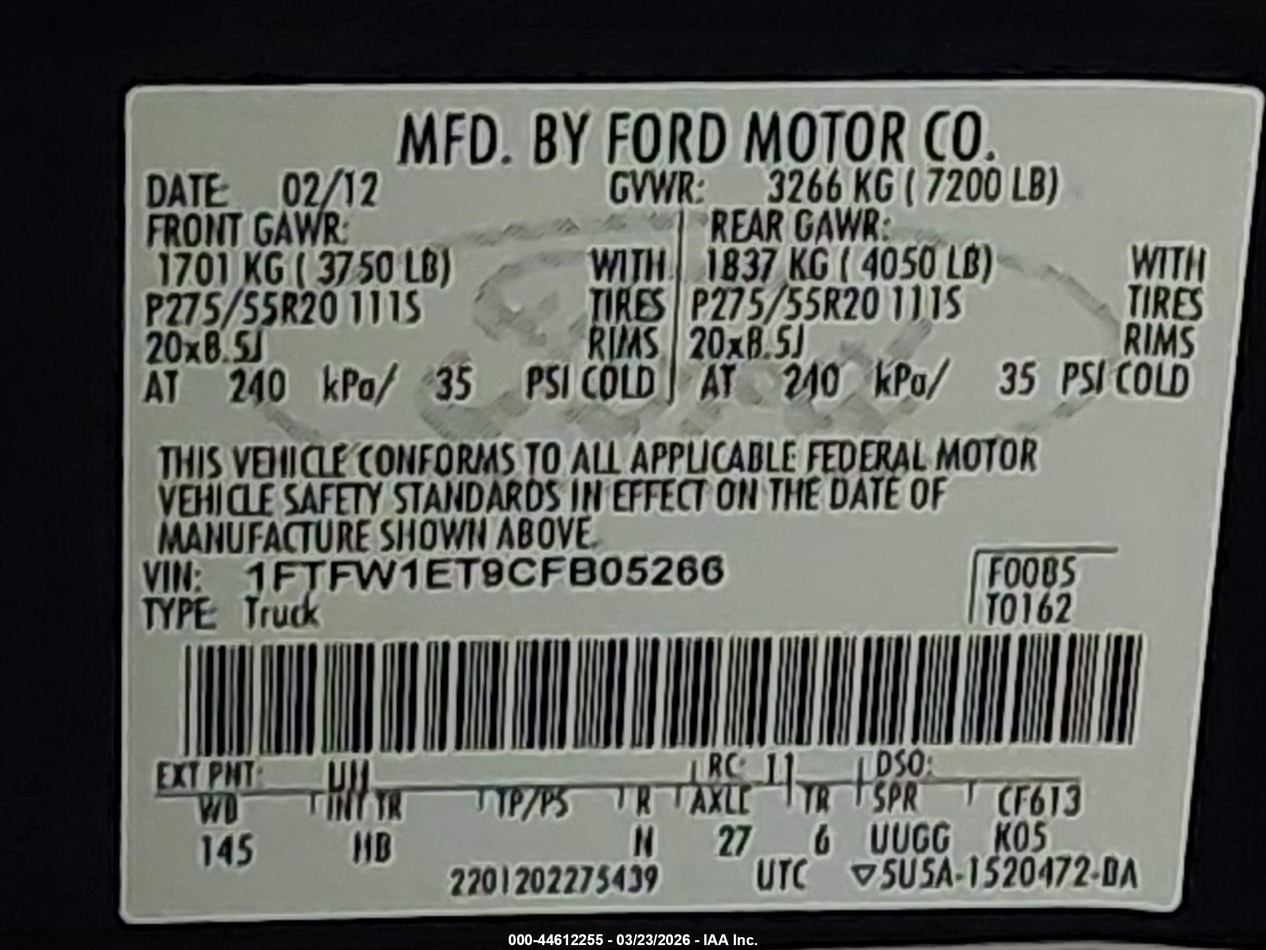 FORD F-150 image 9