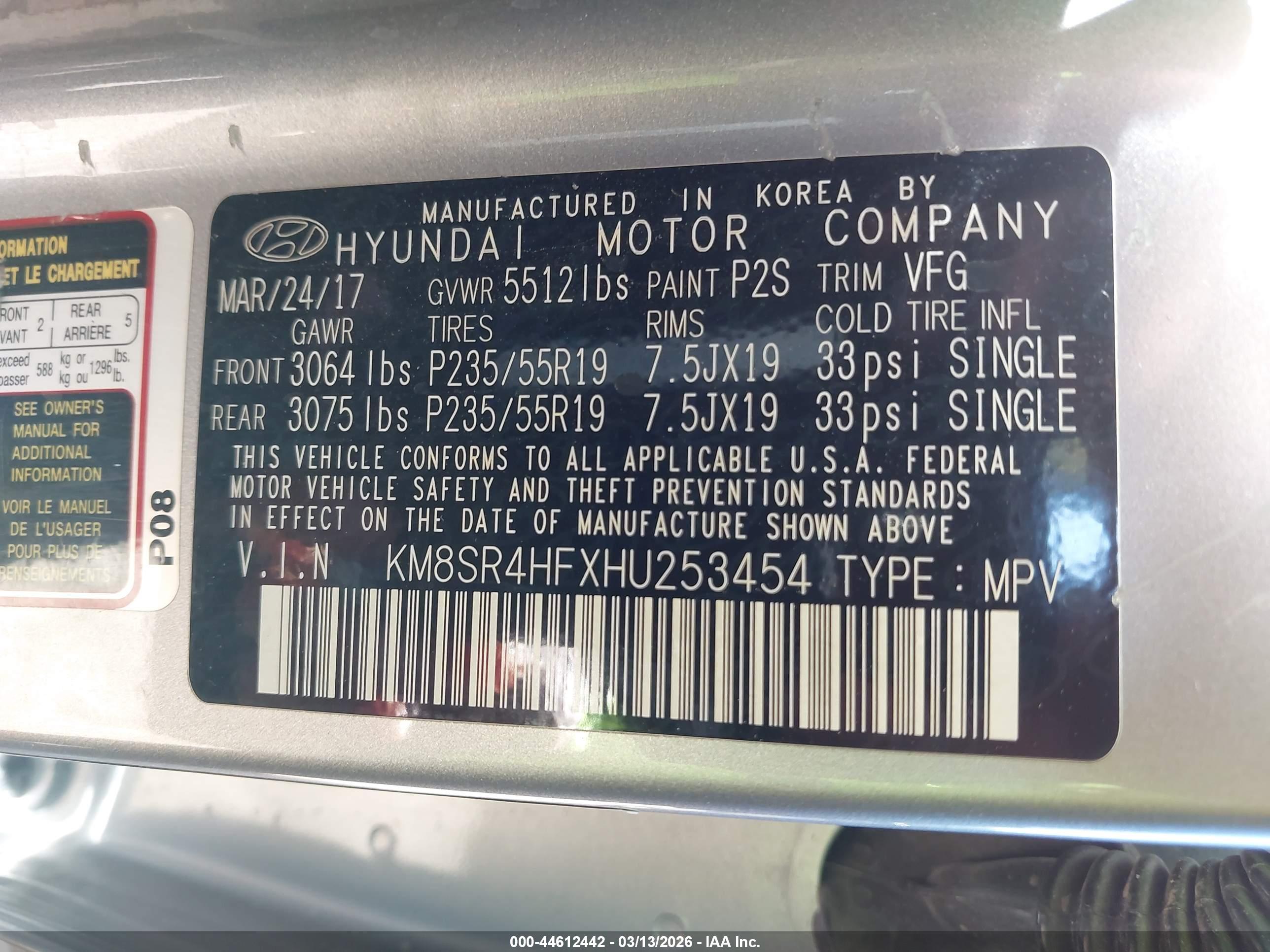 HYUNDAI SANTA image 9