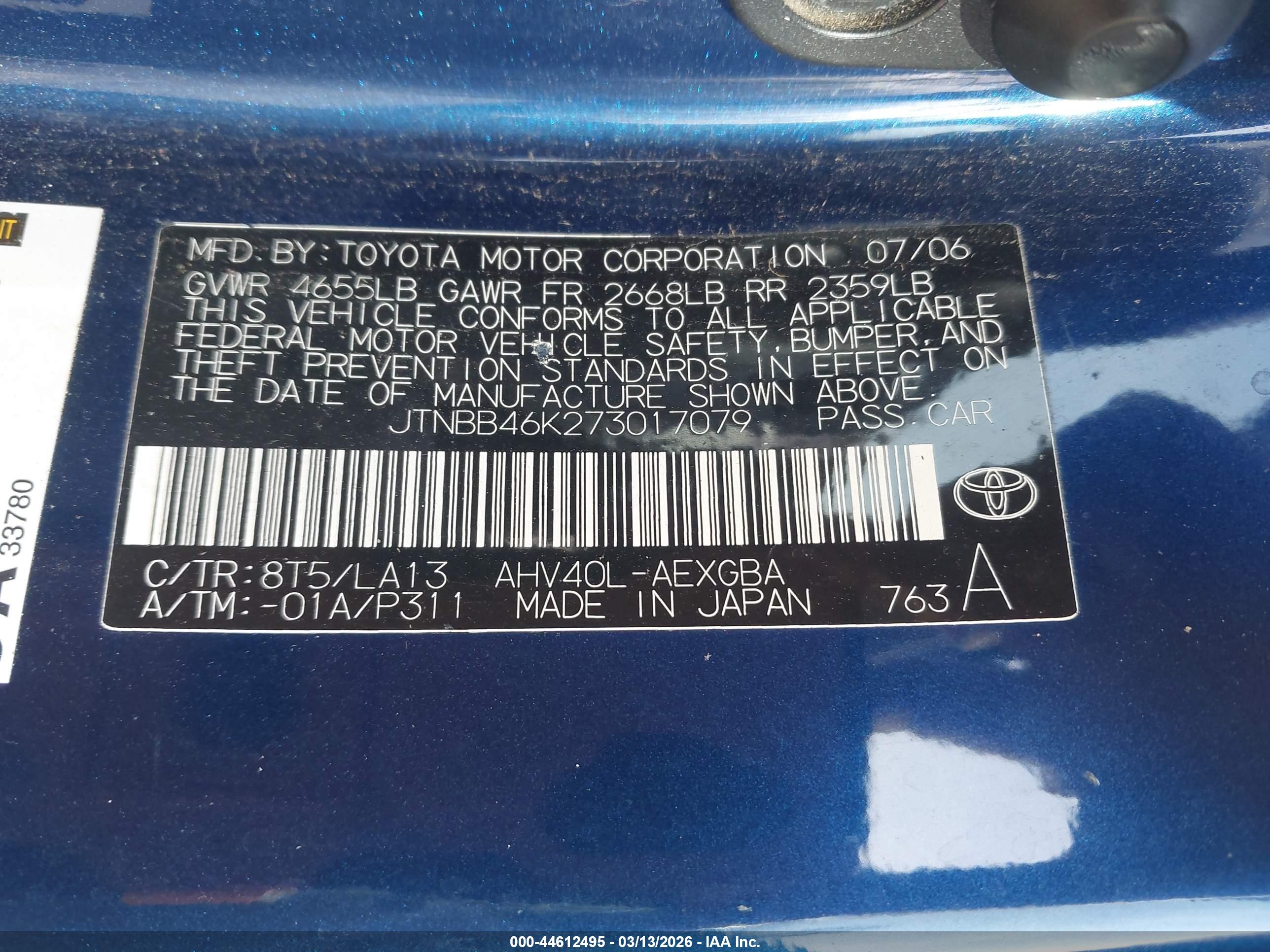 TOYOTA CAMRY image 9