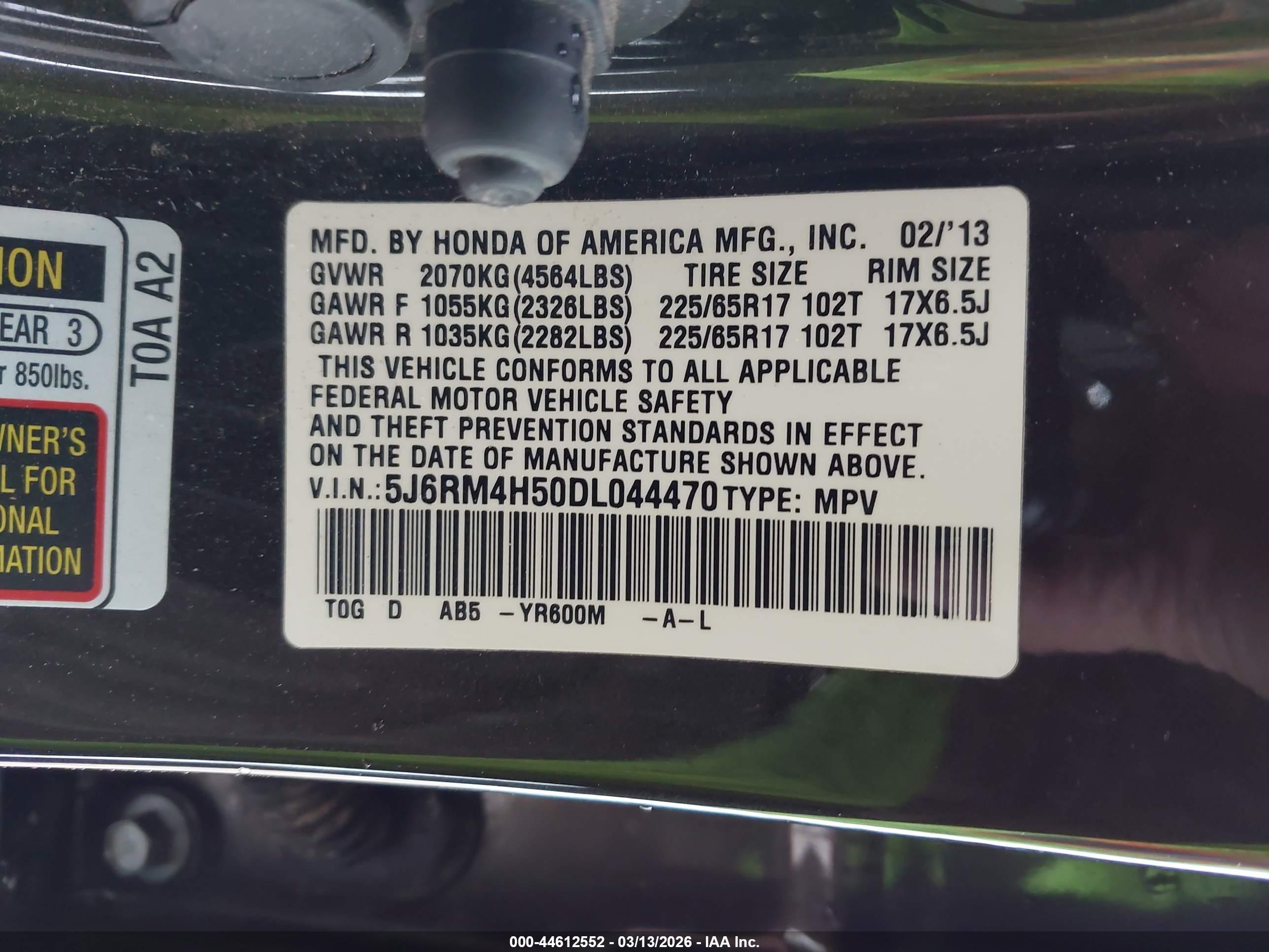 HONDA CR-V image 9