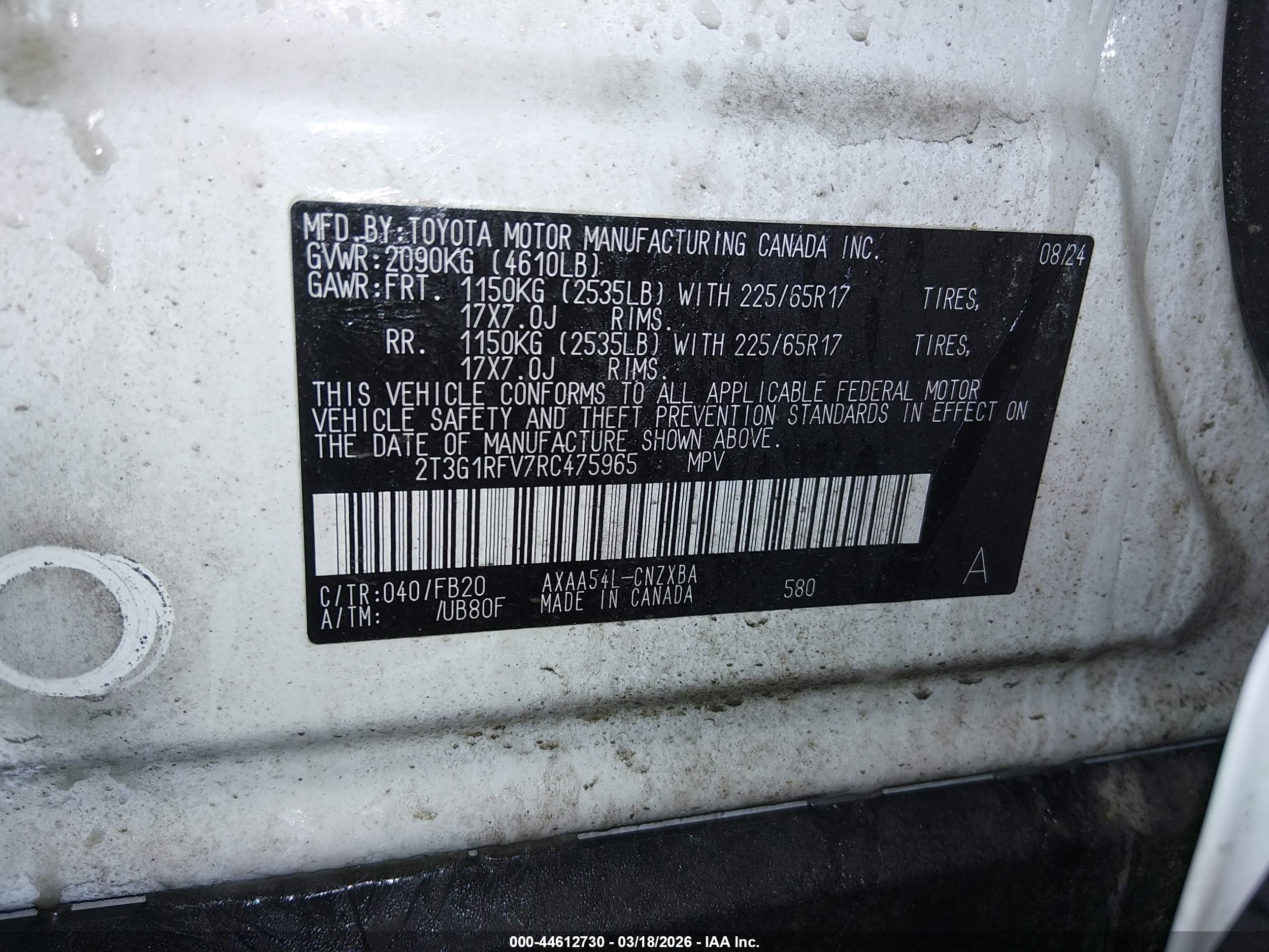 TOYOTA RAV4 image 9