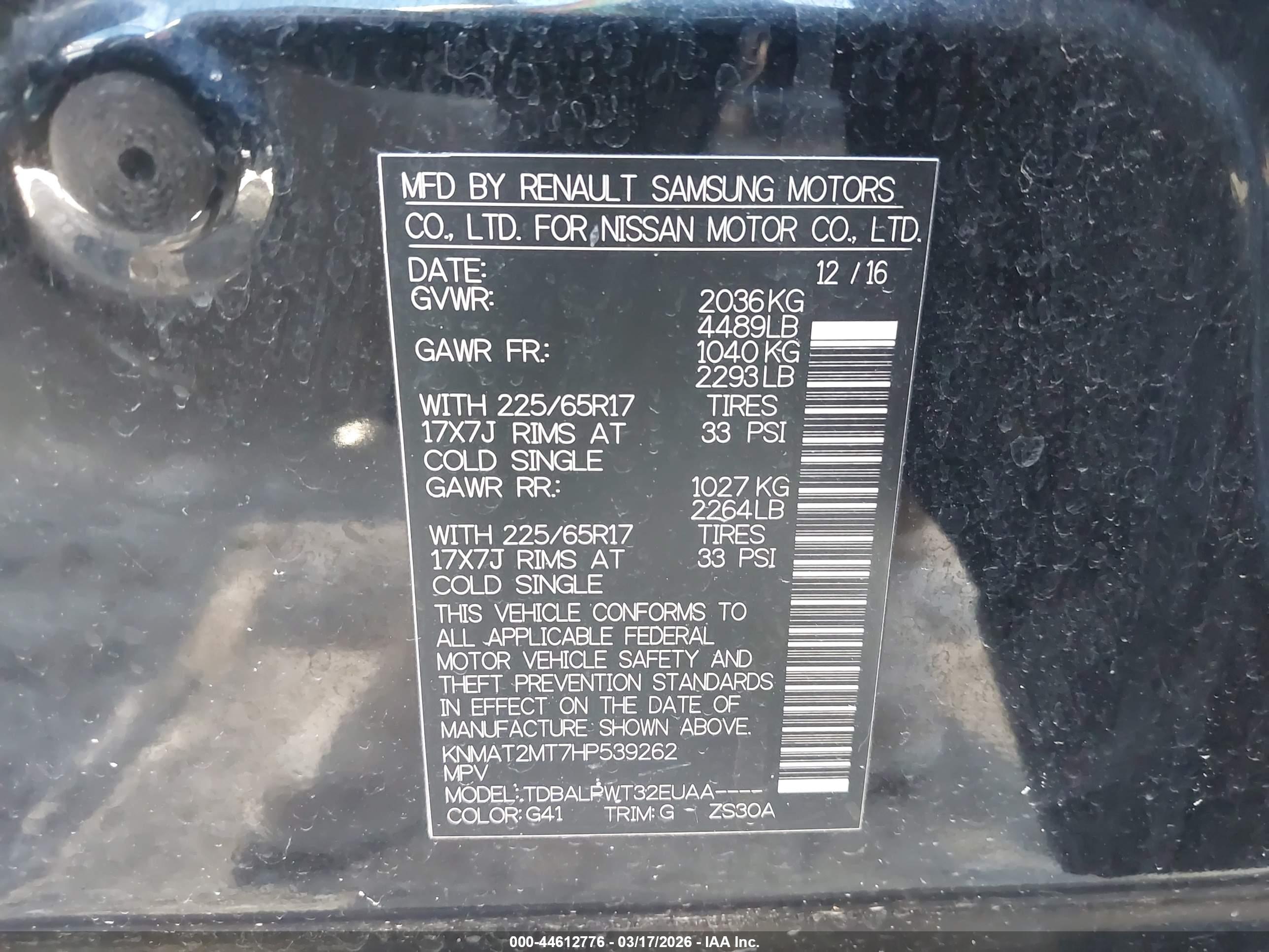 NISSAN ROGUE image 9