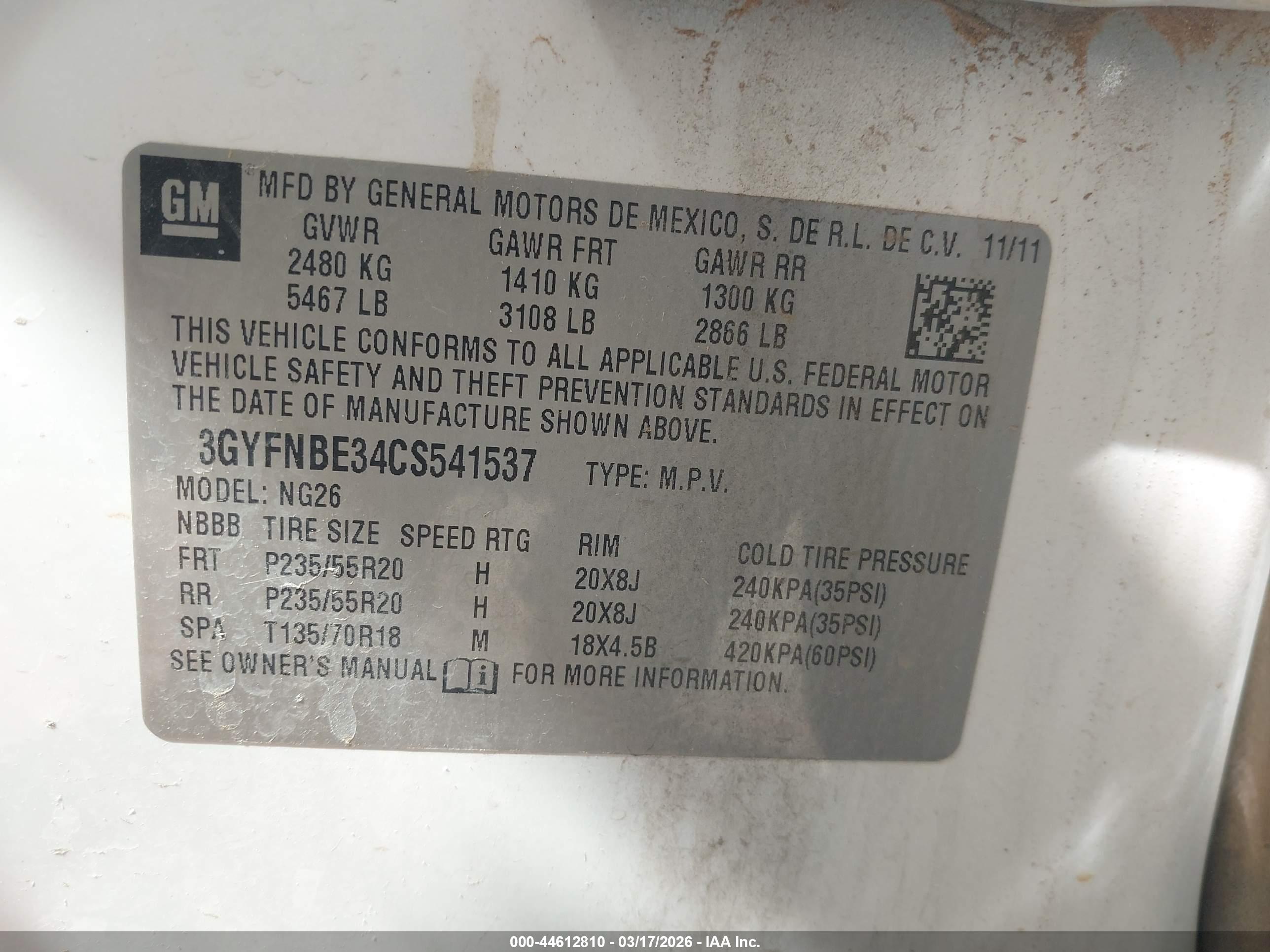 CADILLAC SRX image 9