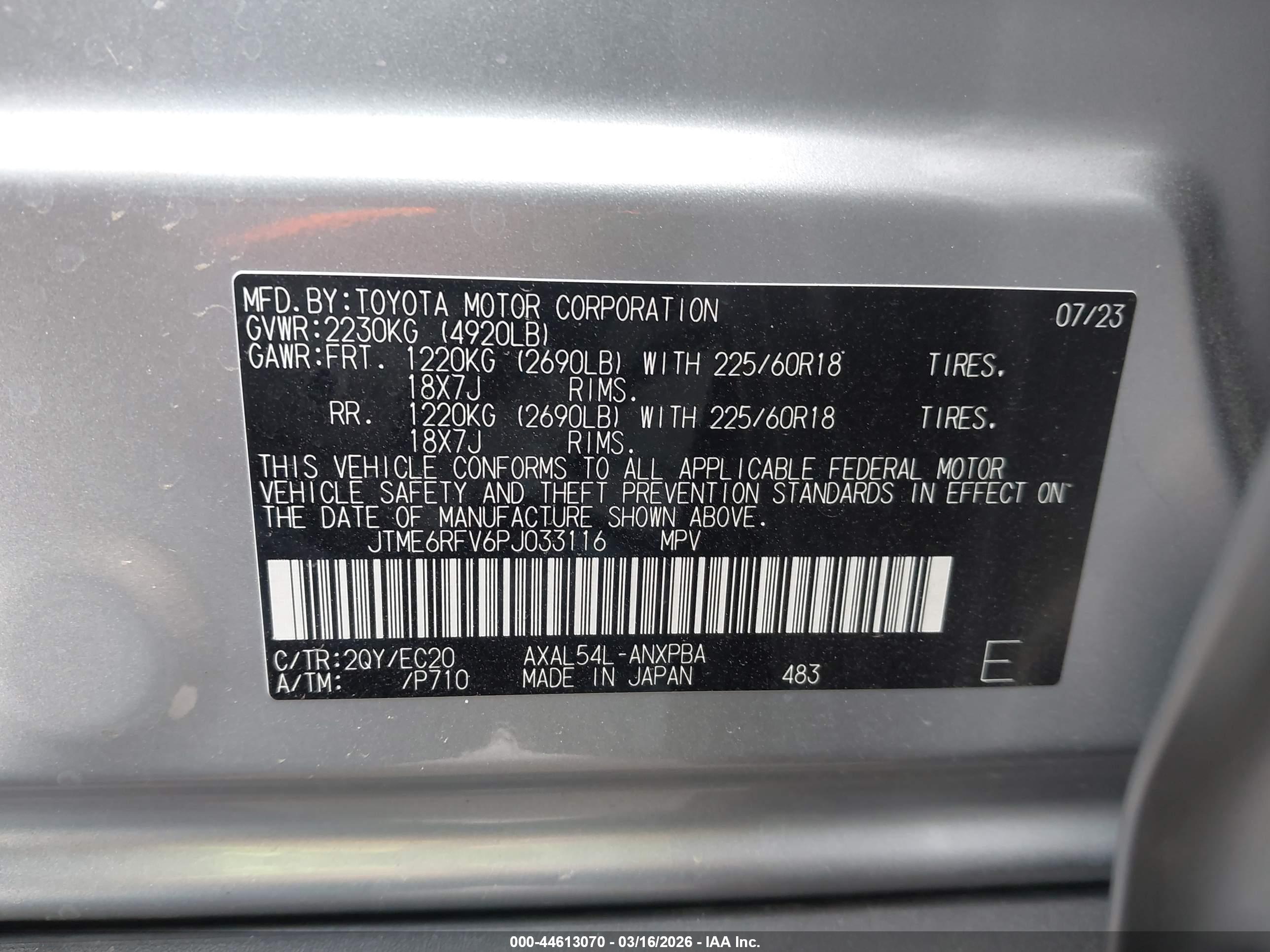 TOYOTA RAV4 image 9