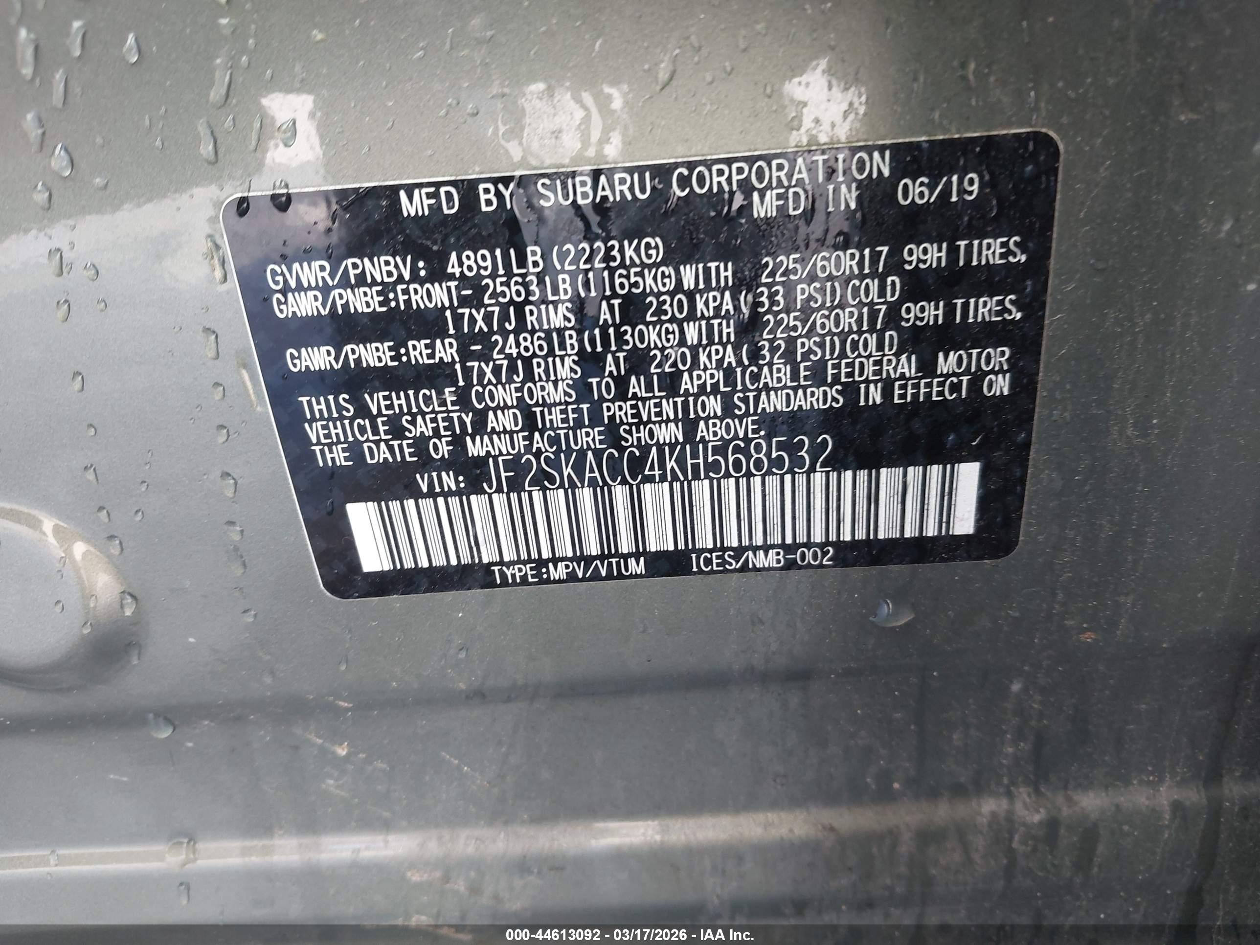 SUBARU FORESTER image 9