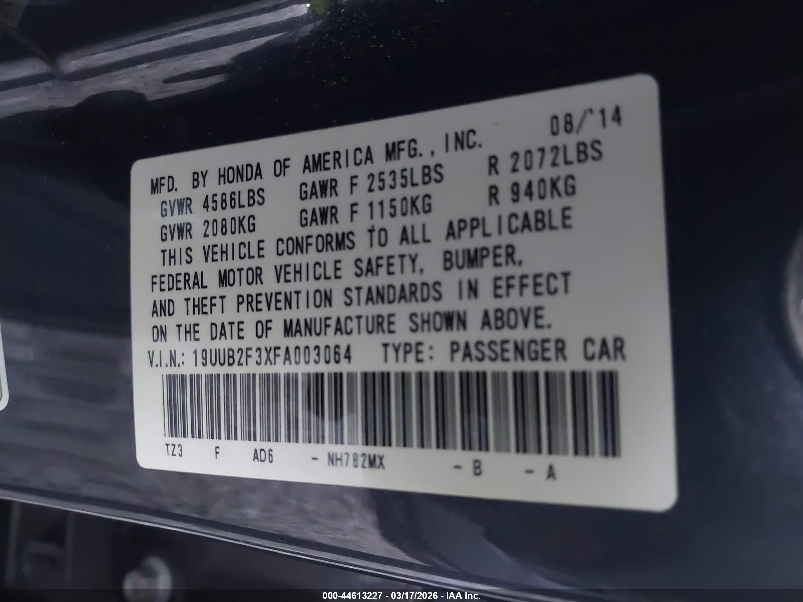 ACURA TLX image 9