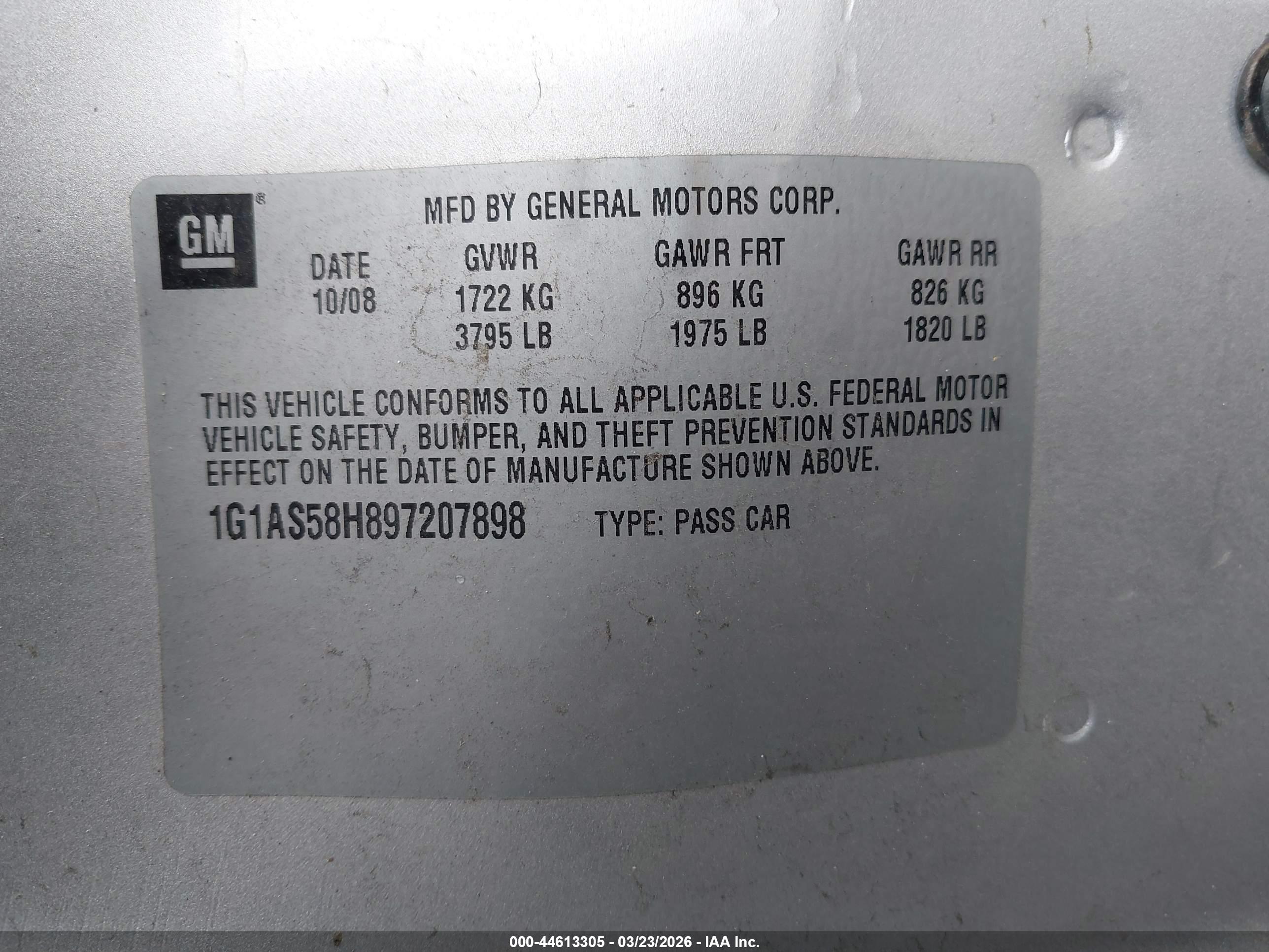 CHEVROLET COBALT image 9