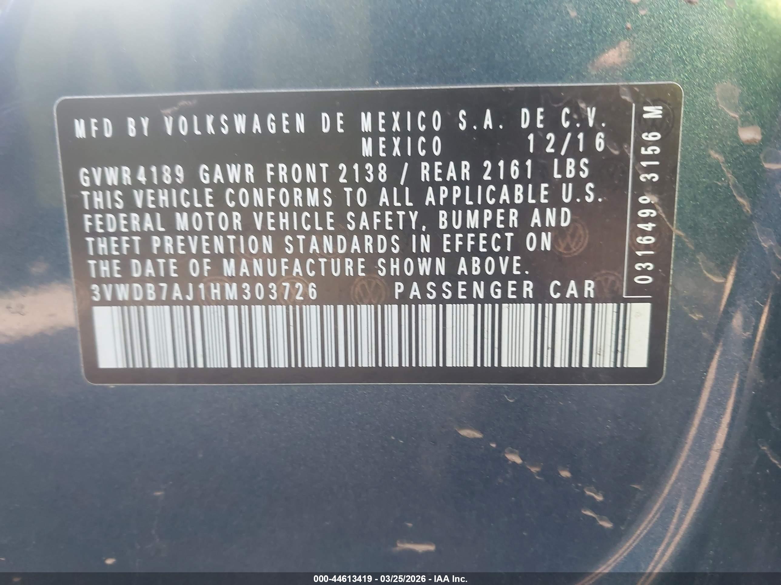 VOLKSWAGEN JETTA image 9