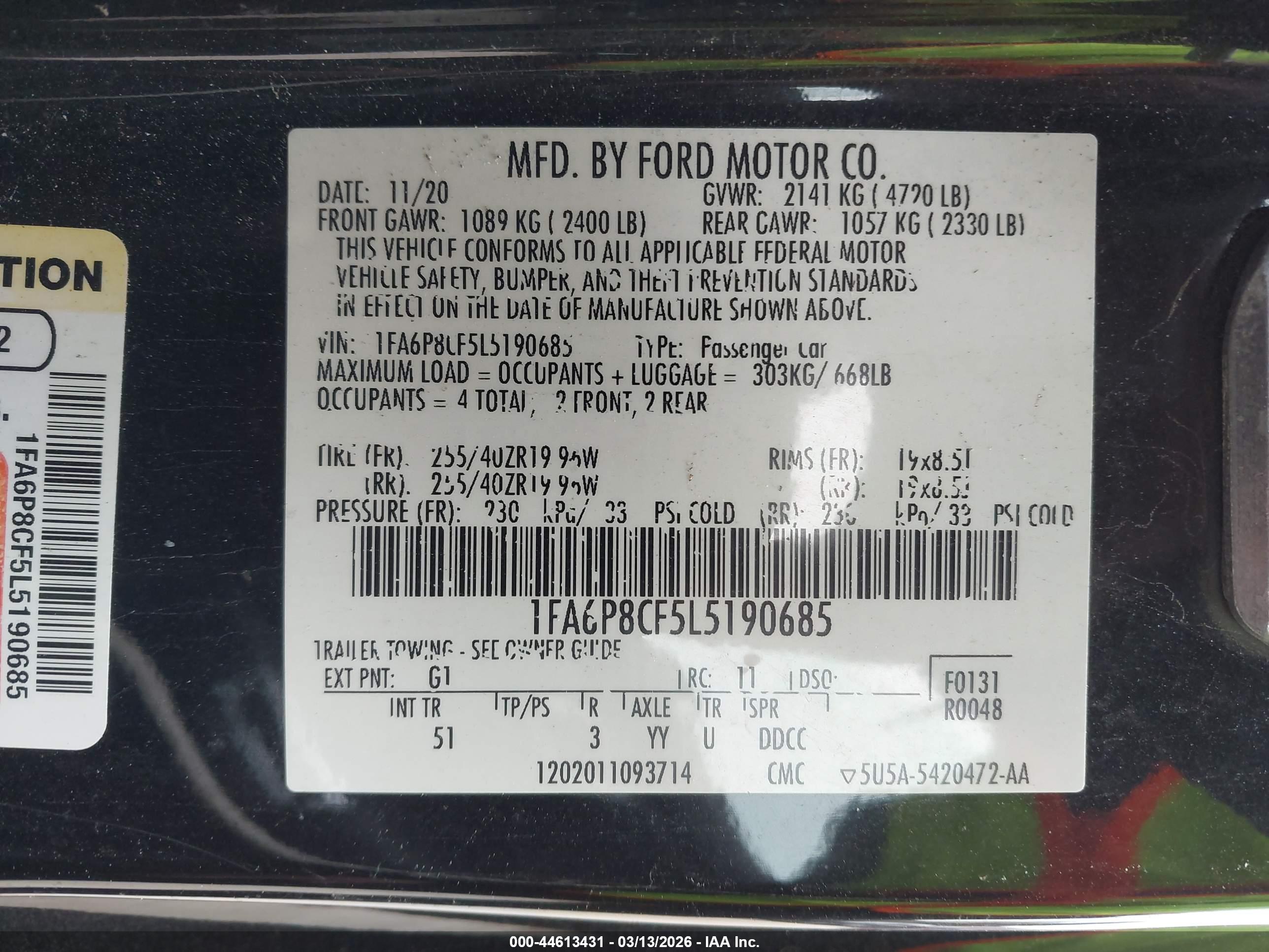 FORD MUSTANG image 9