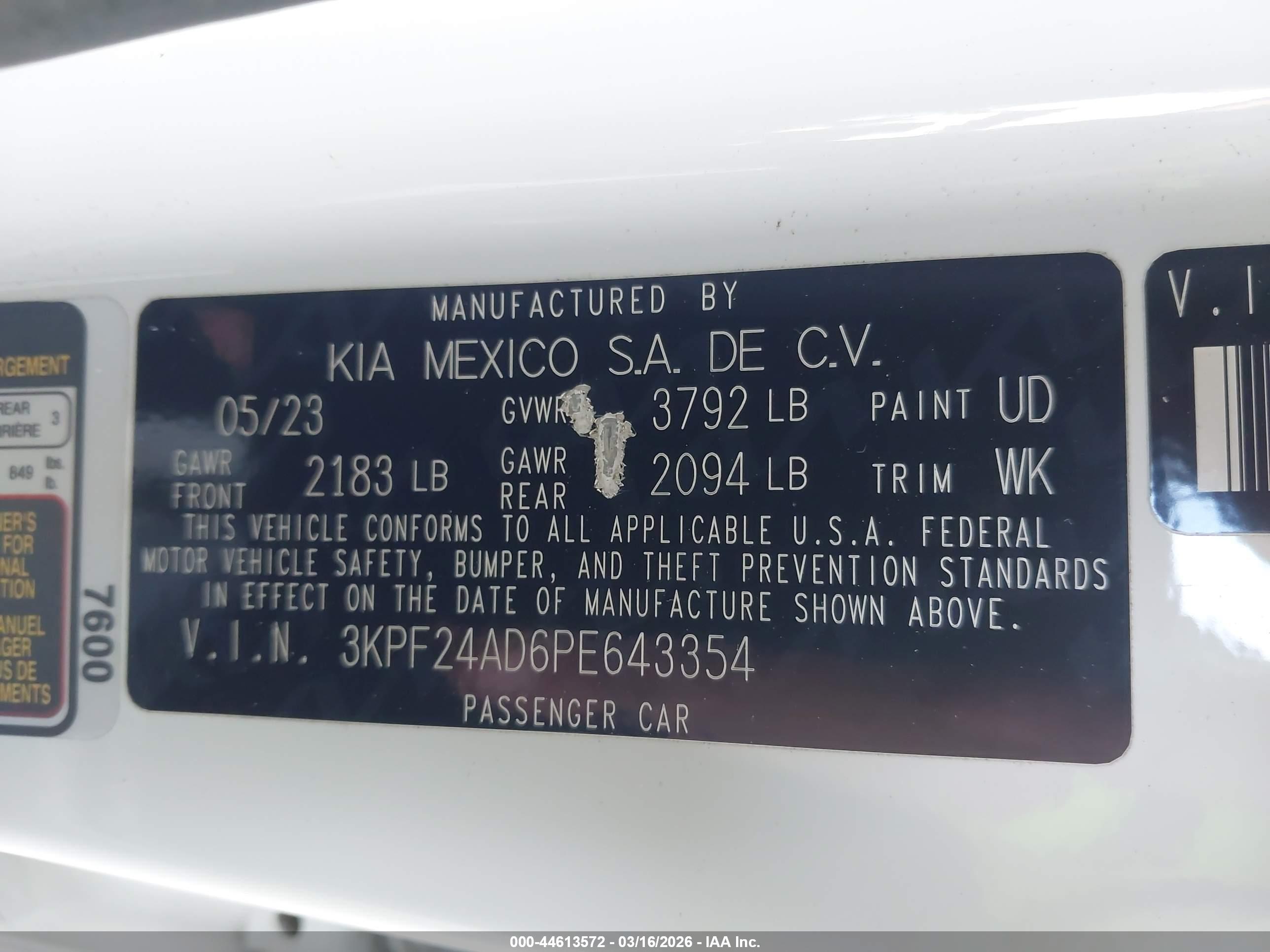 KIA FORTE image 9