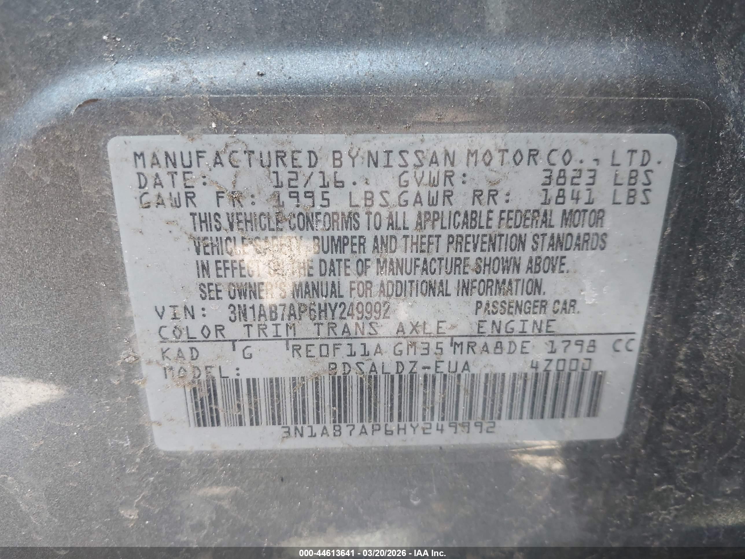 NISSAN SENTRA image 9