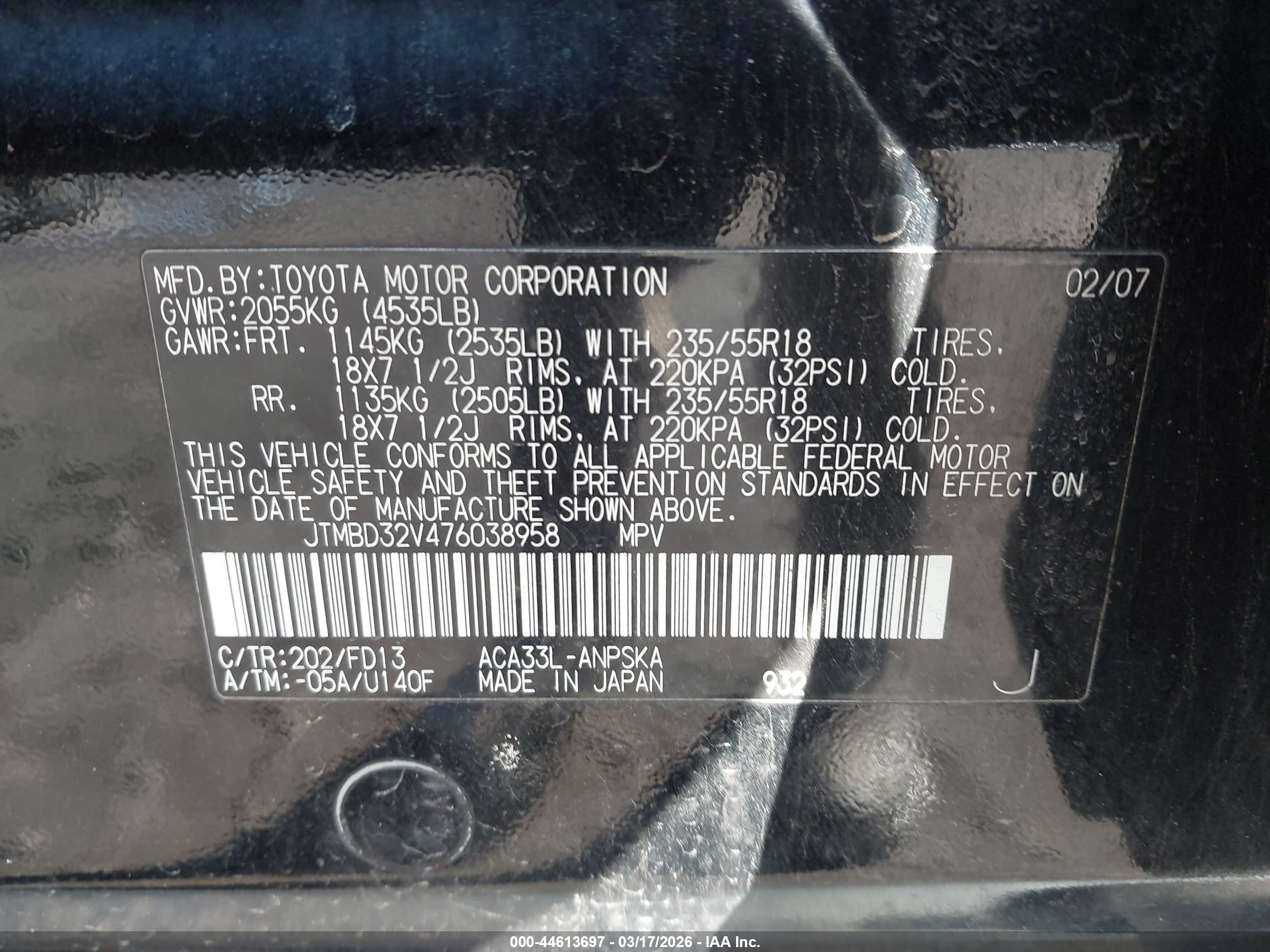TOYOTA RAV4 image 9