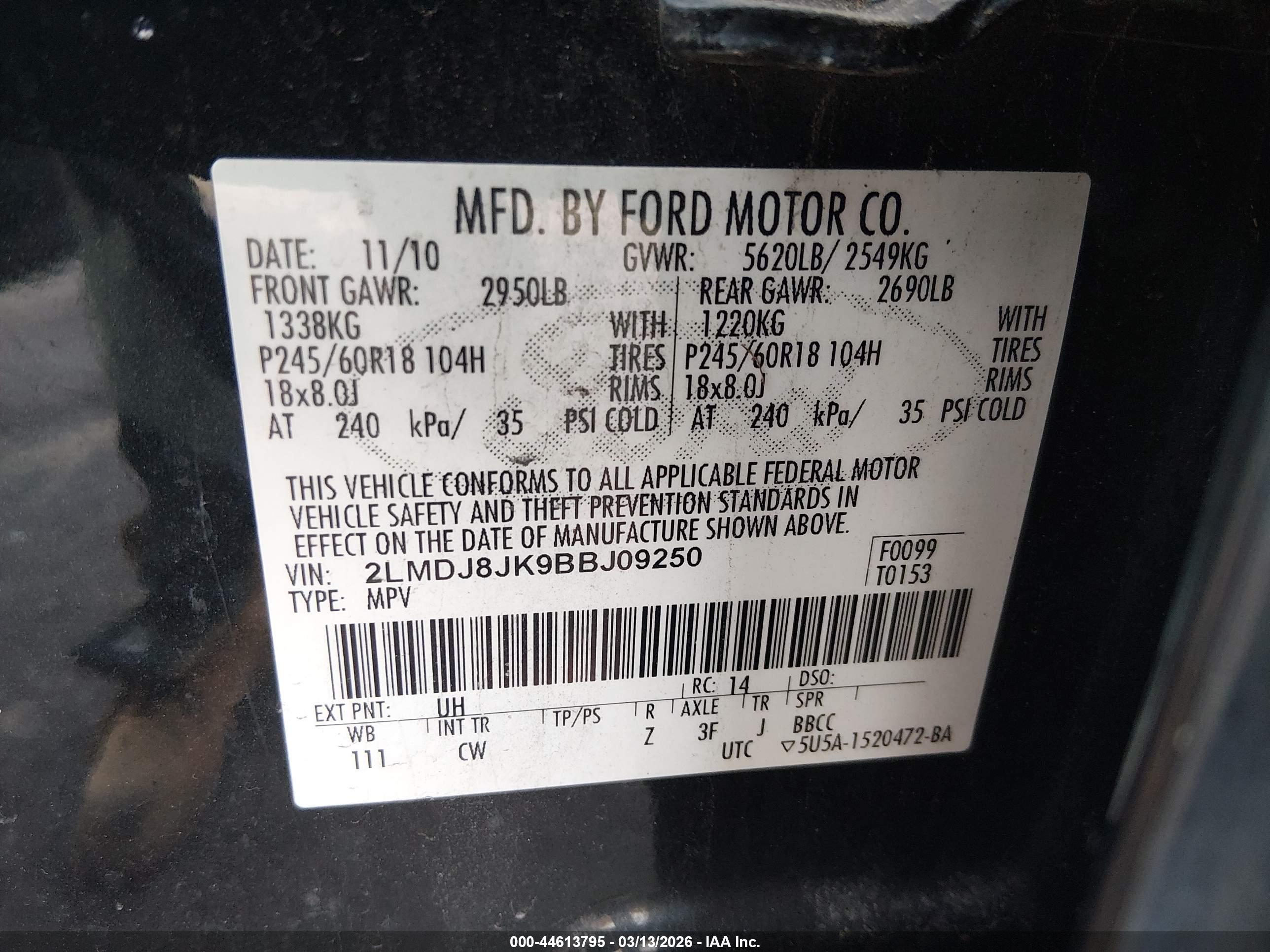 LINCOLN MKX image 9