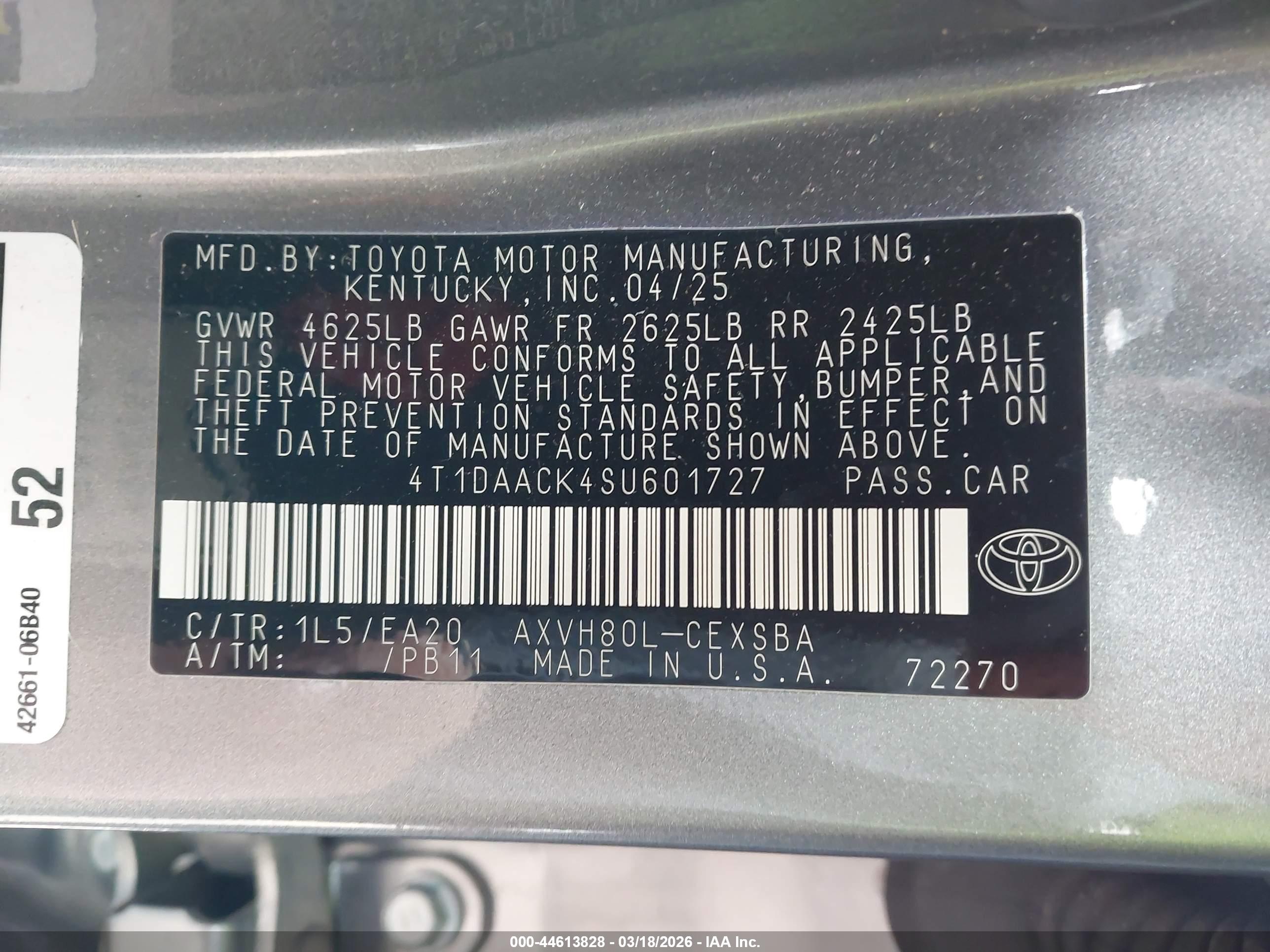 TOYOTA CAMRY image 9