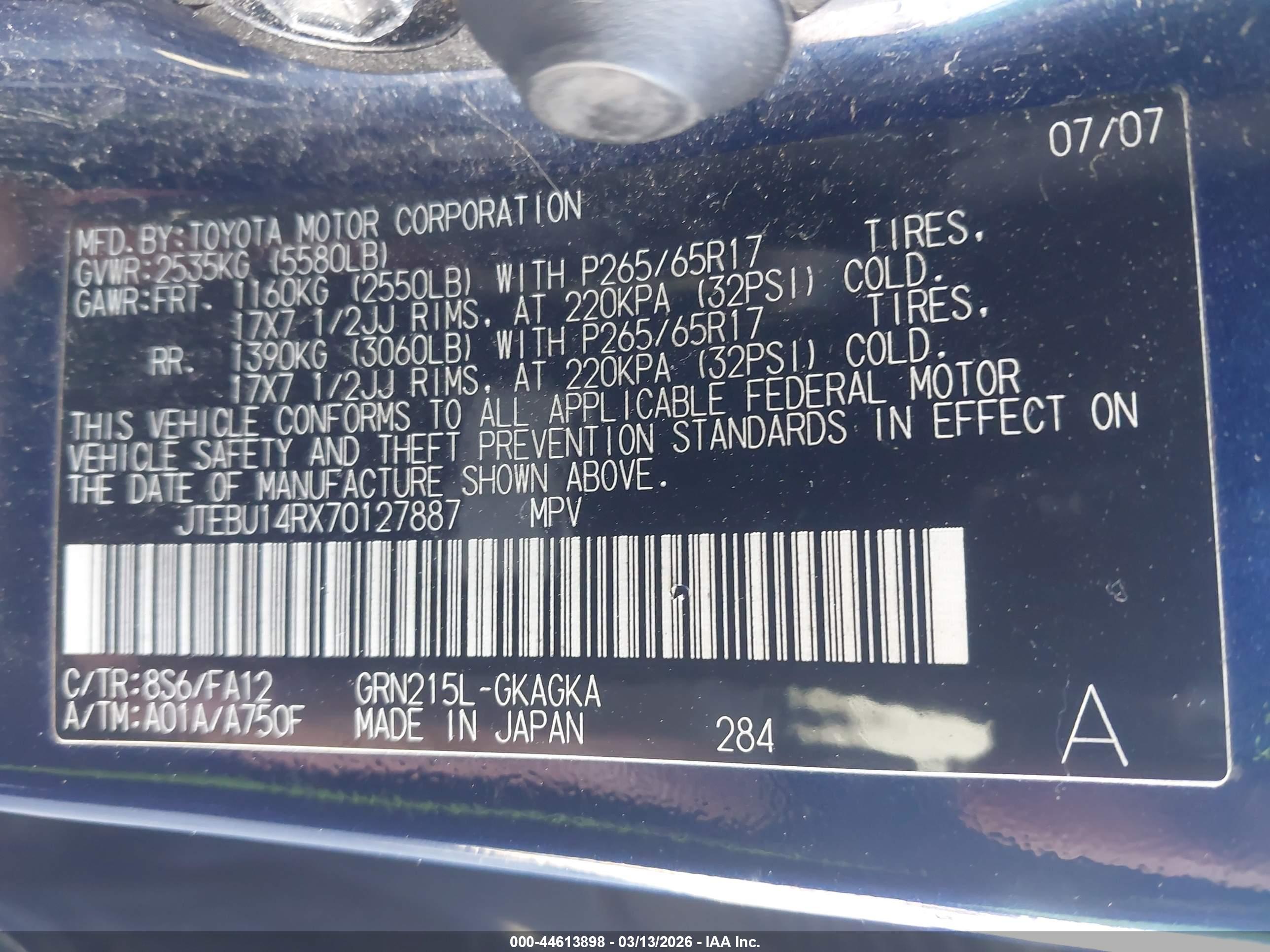 TOYOTA 4RUNNER image 9