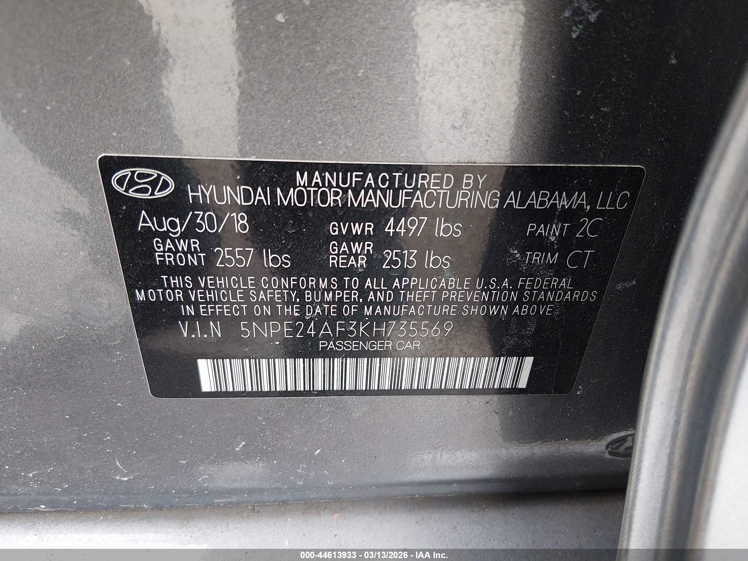 HYUNDAI SONATA image 9