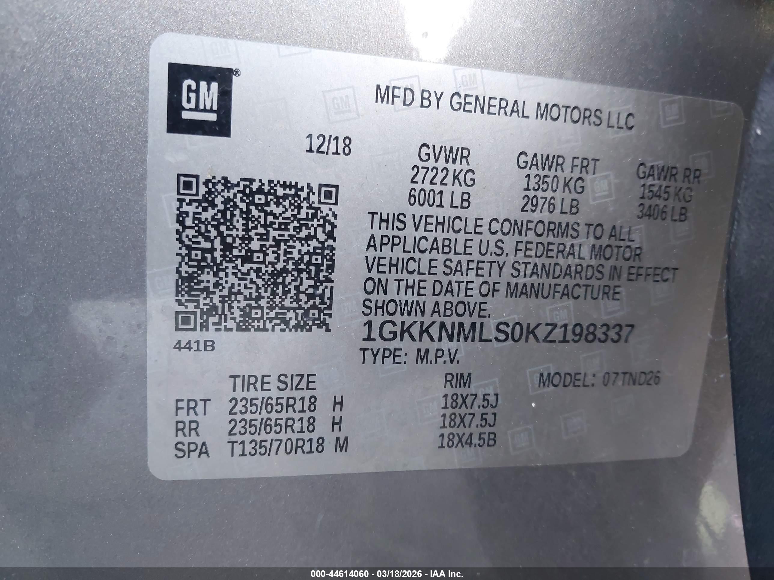 GMC ACADIA image 9