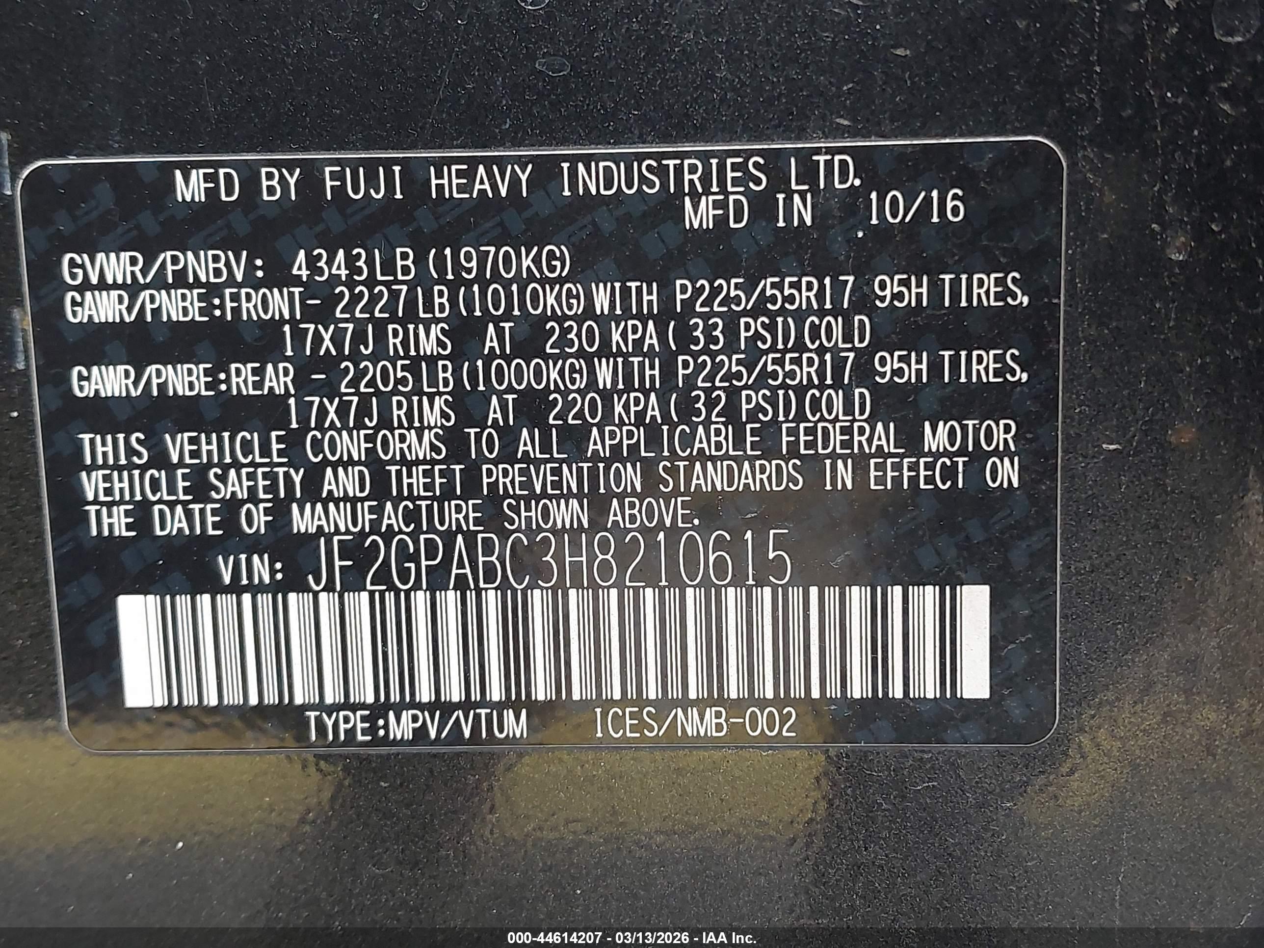 SUBARU CROSSTREK image 9