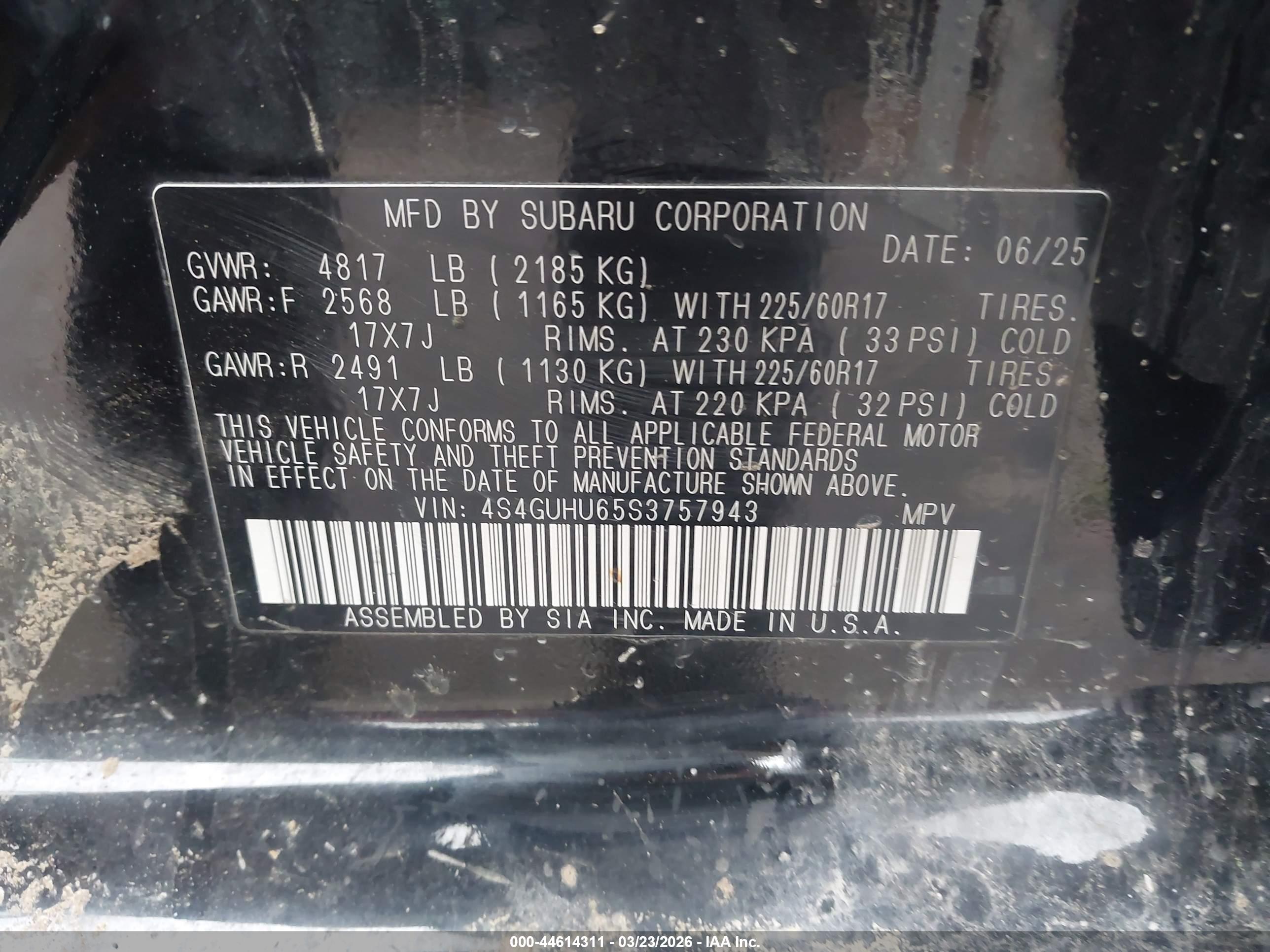 SUBARU CROSSTREK image 9