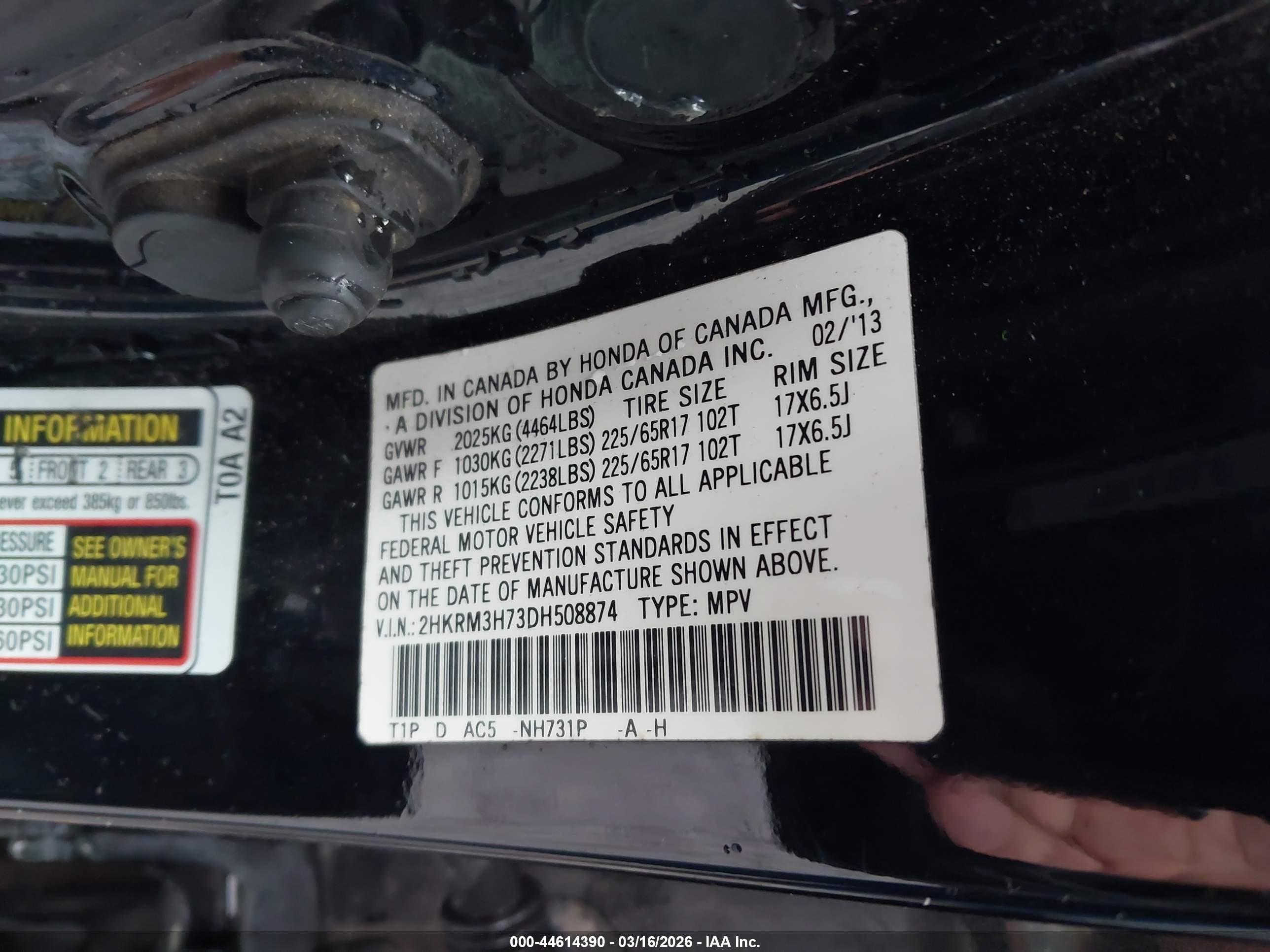 HONDA CR-V image 9