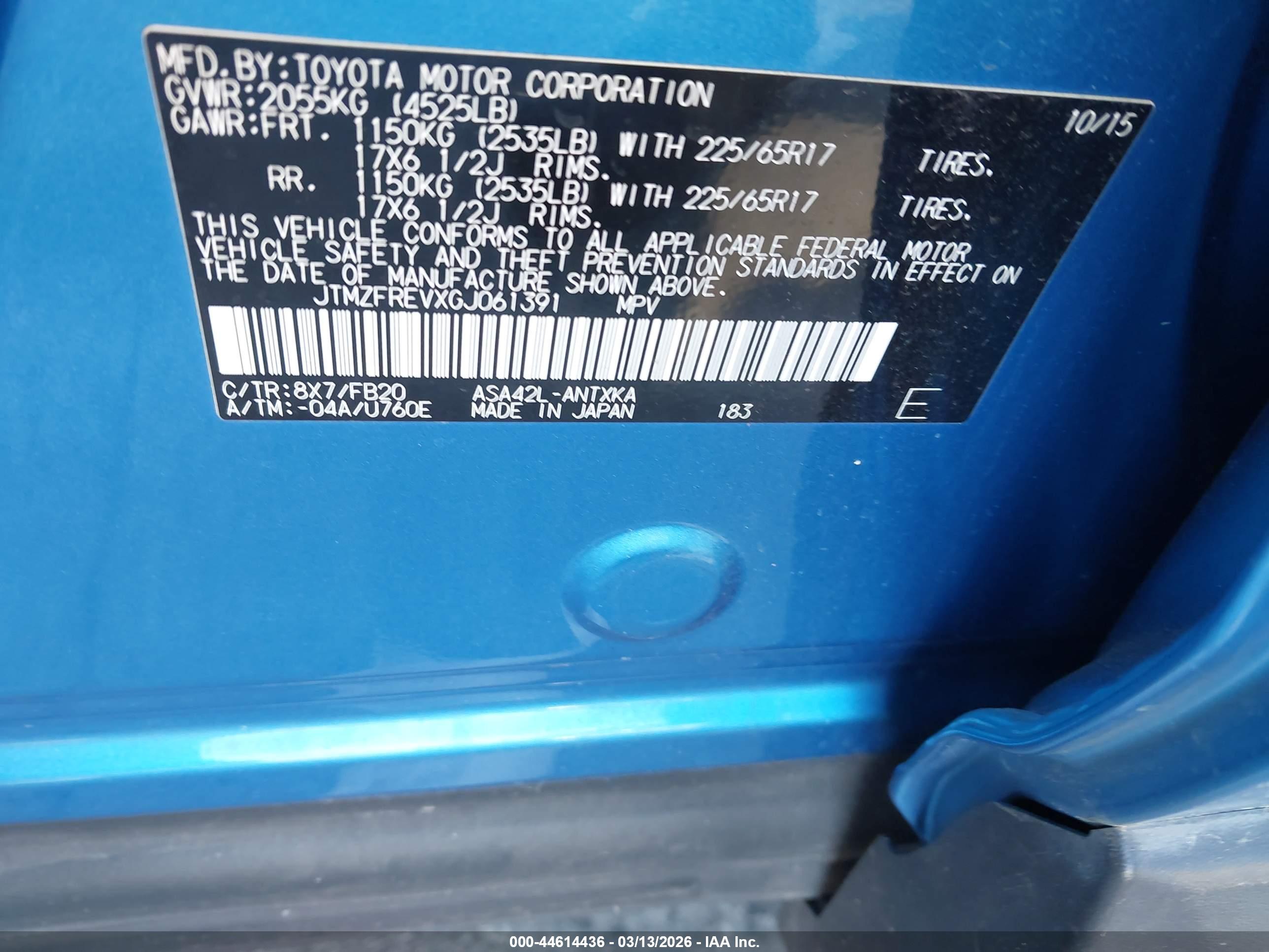 TOYOTA RAV4 image 9