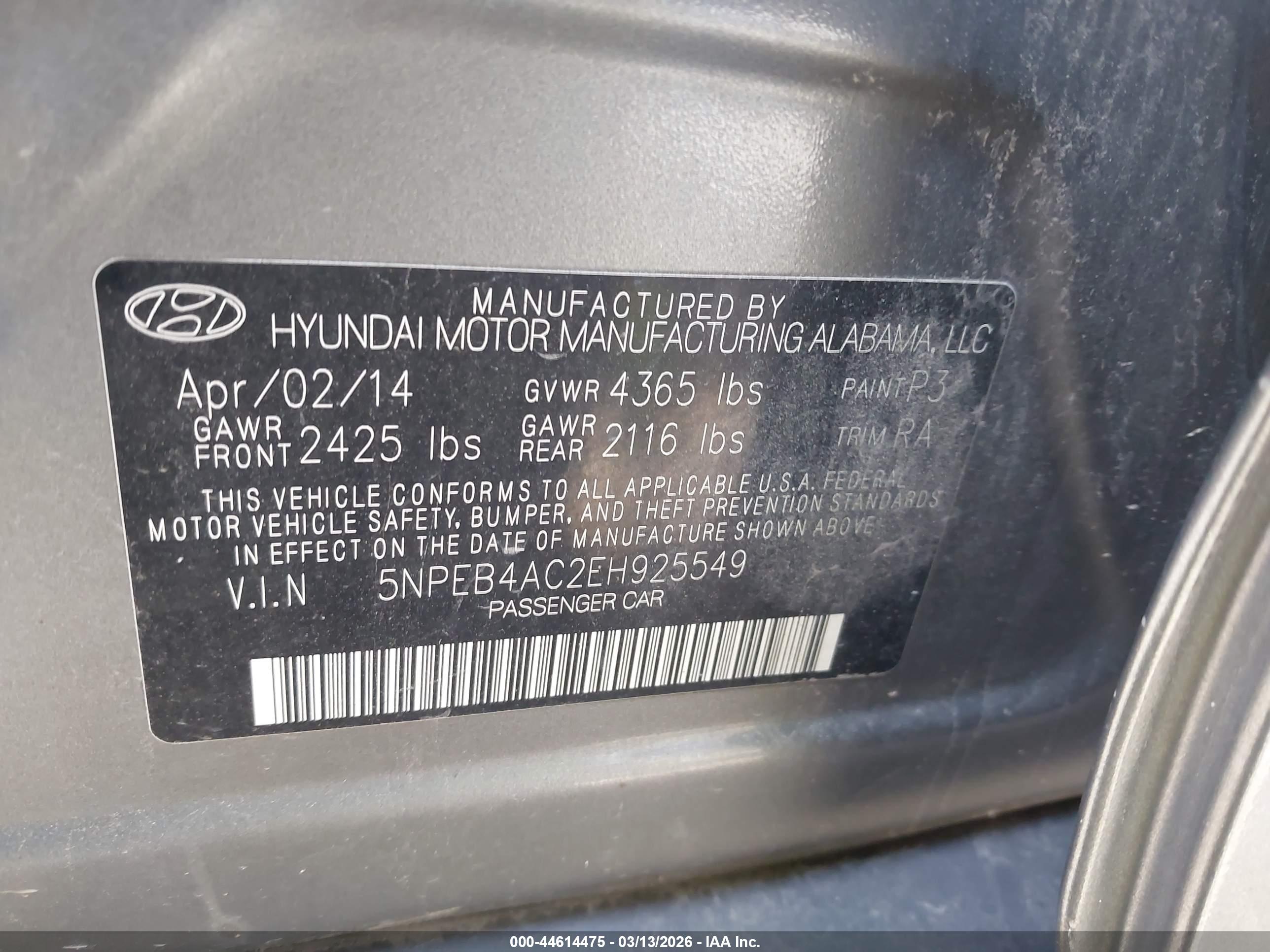 HYUNDAI SONATA image 9
