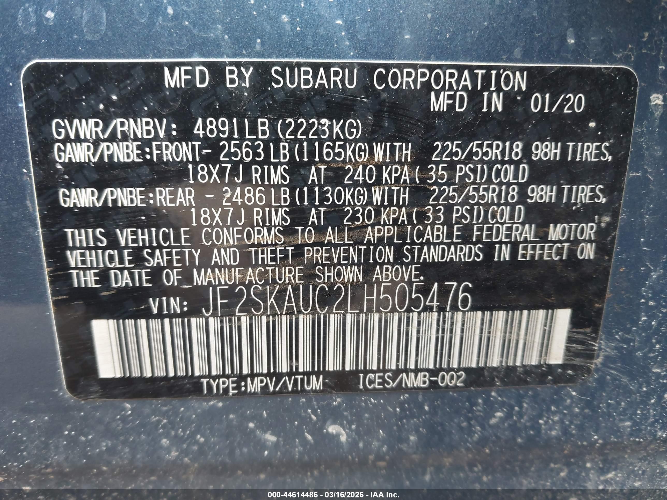 SUBARU FORESTER image 9