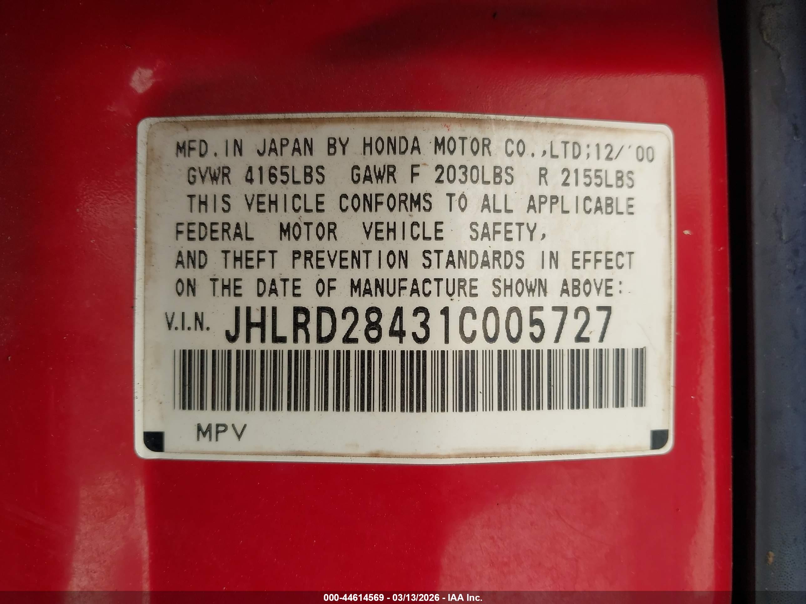 HONDA CR-V image 9