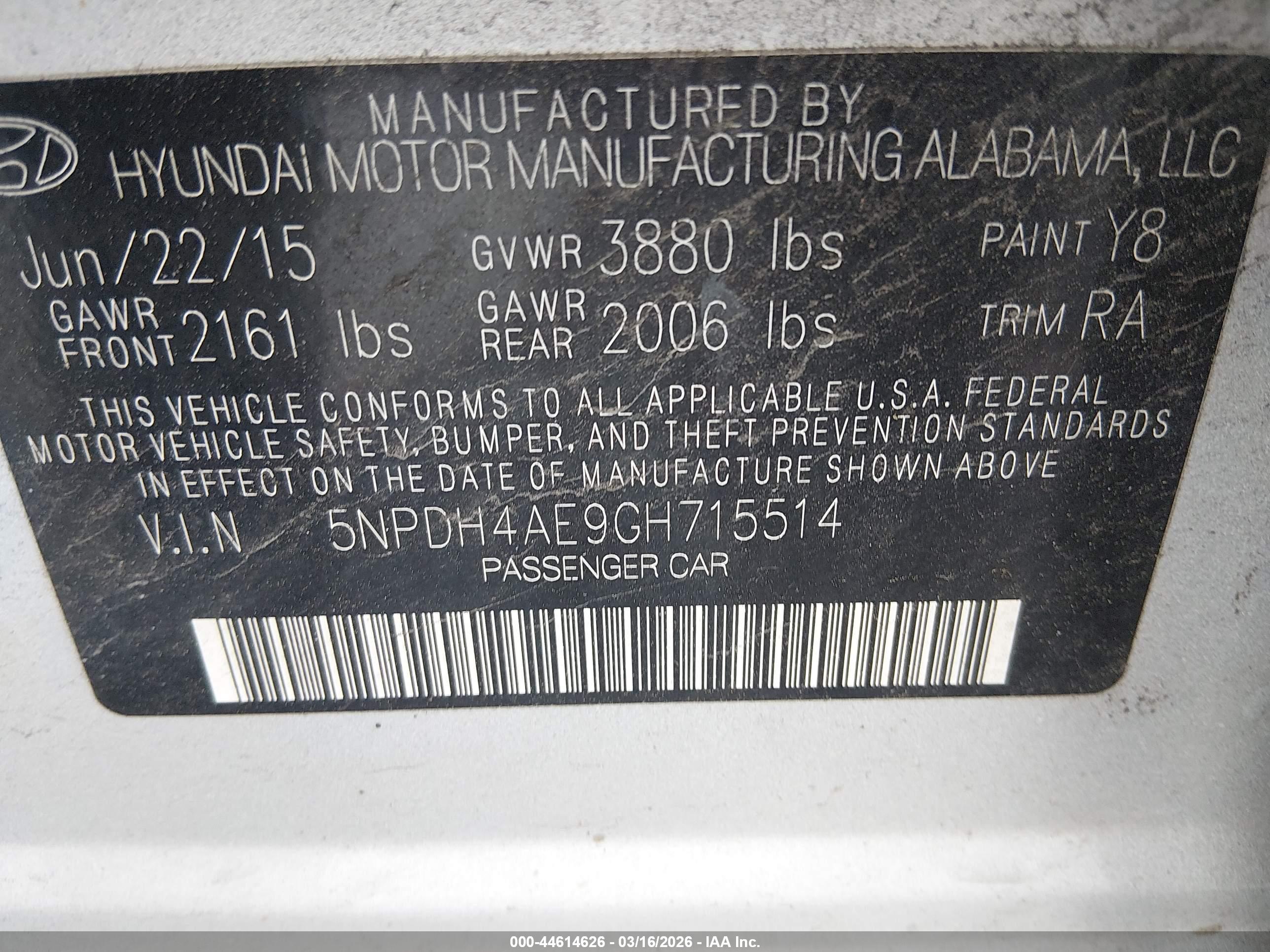 HYUNDAI ELANTRA image 9