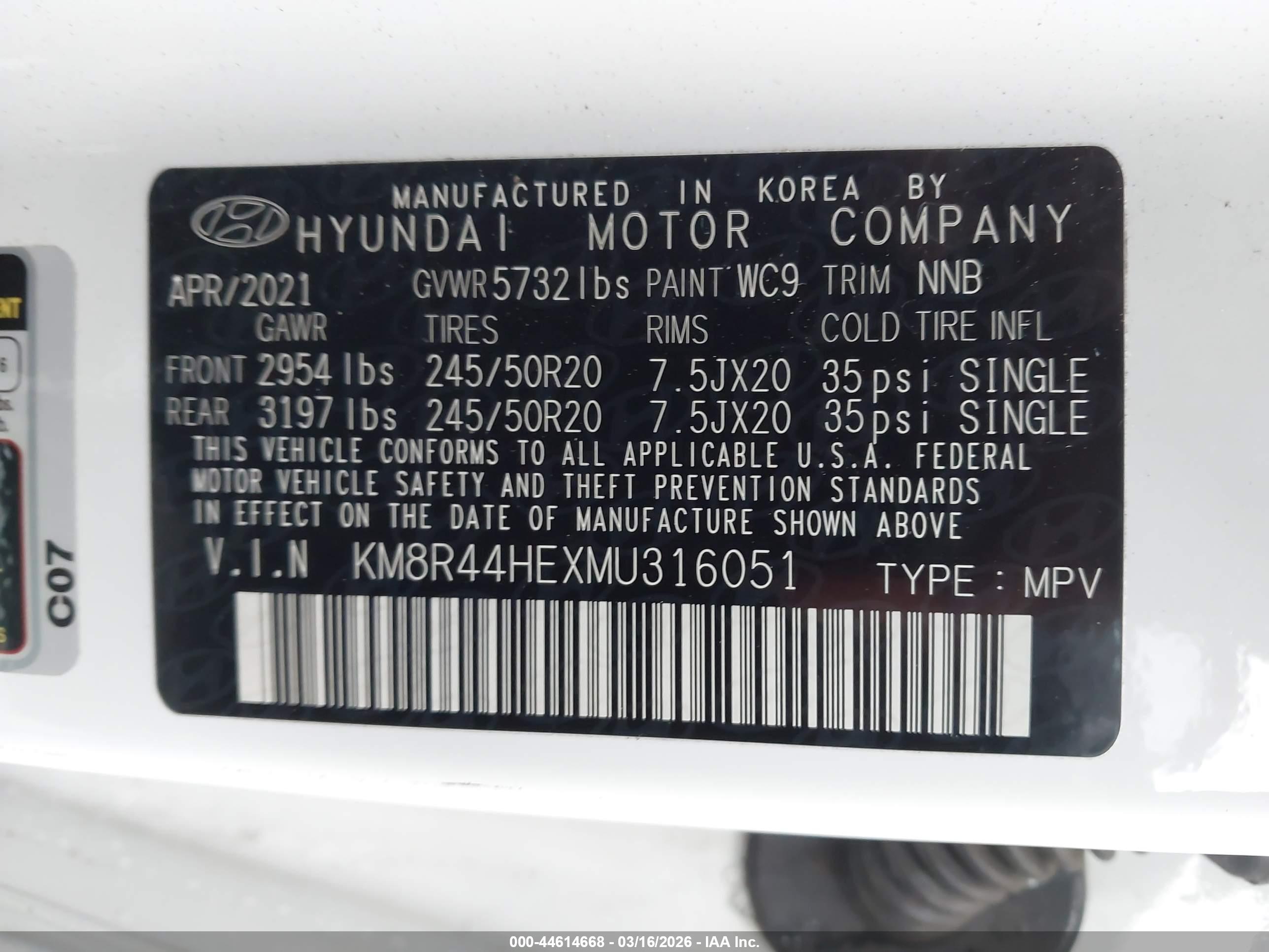 HYUNDAI PALISADE image 9