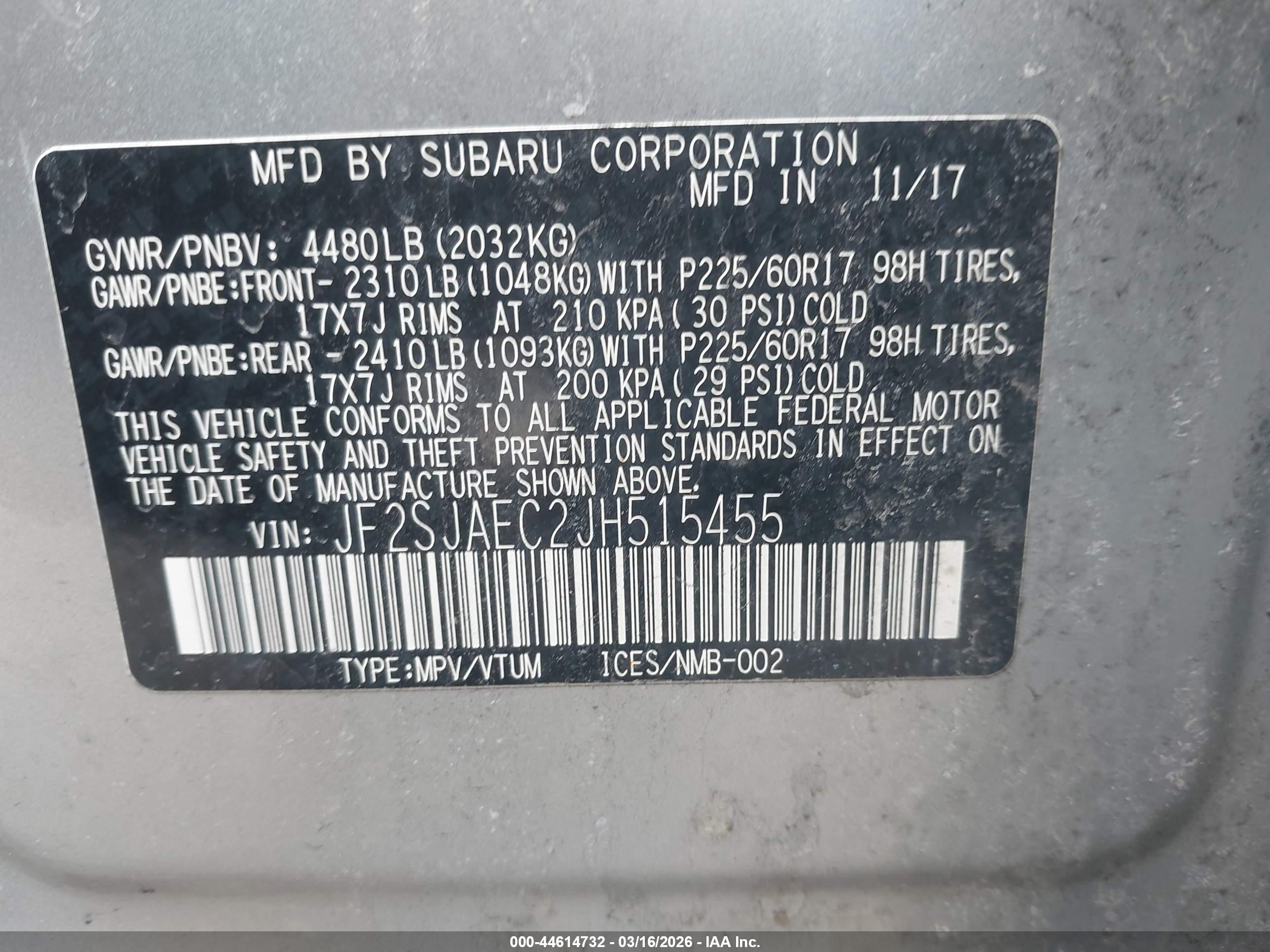 SUBARU FORESTER image 9