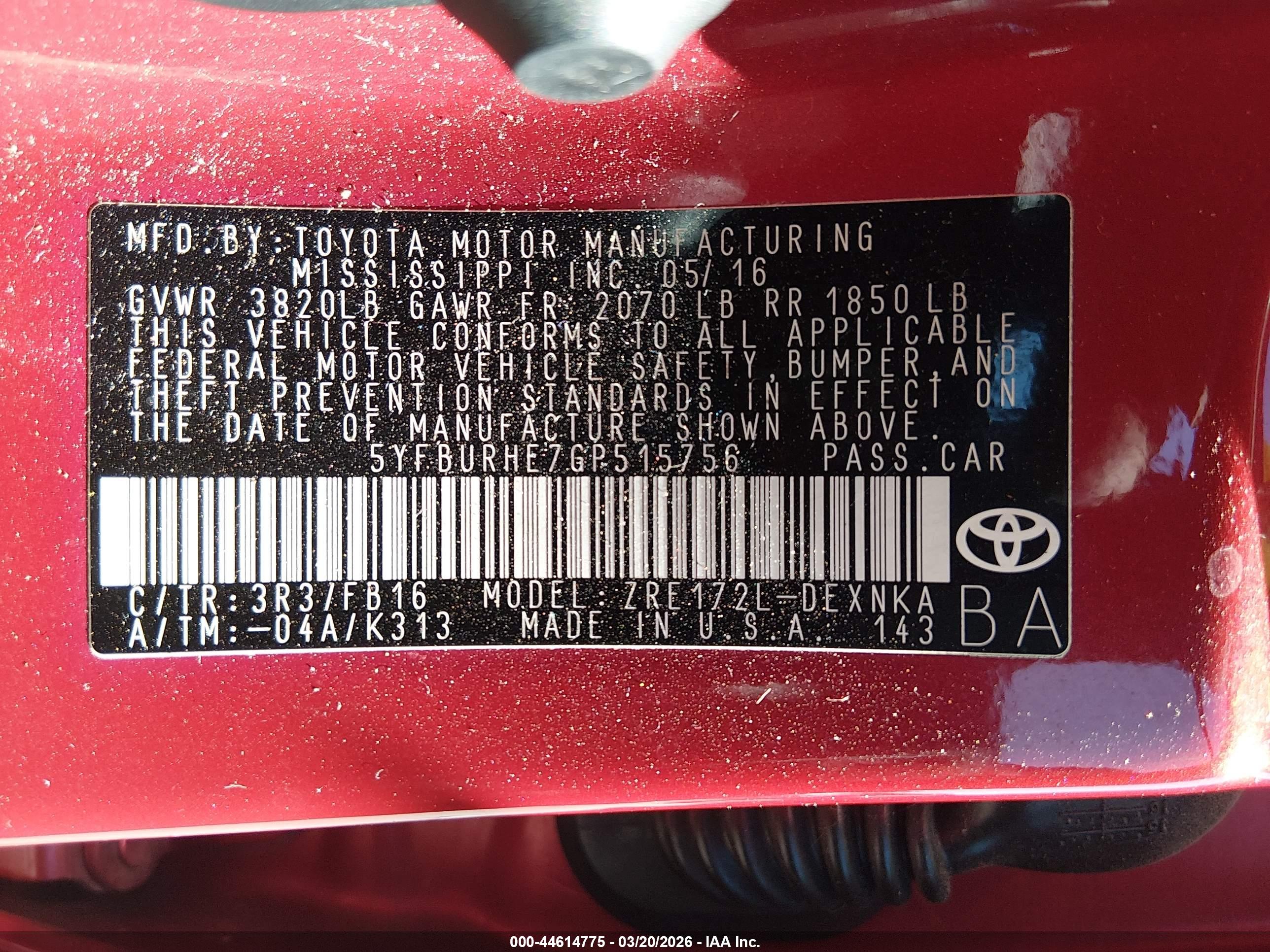 TOYOTA COROLLA image 9